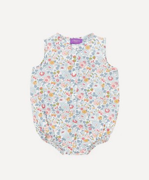 Liberty - Betsy Button-Up Romper 3-24 Months image number 0