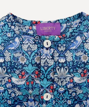 Liberty - Strawberry Thief Button-Up Romper 3-24 Months image number 1