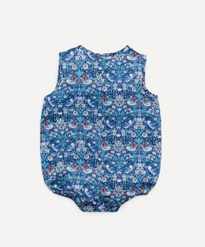 Liberty - Strawberry Thief Button-Up Romper 3-24 Months image number 2
