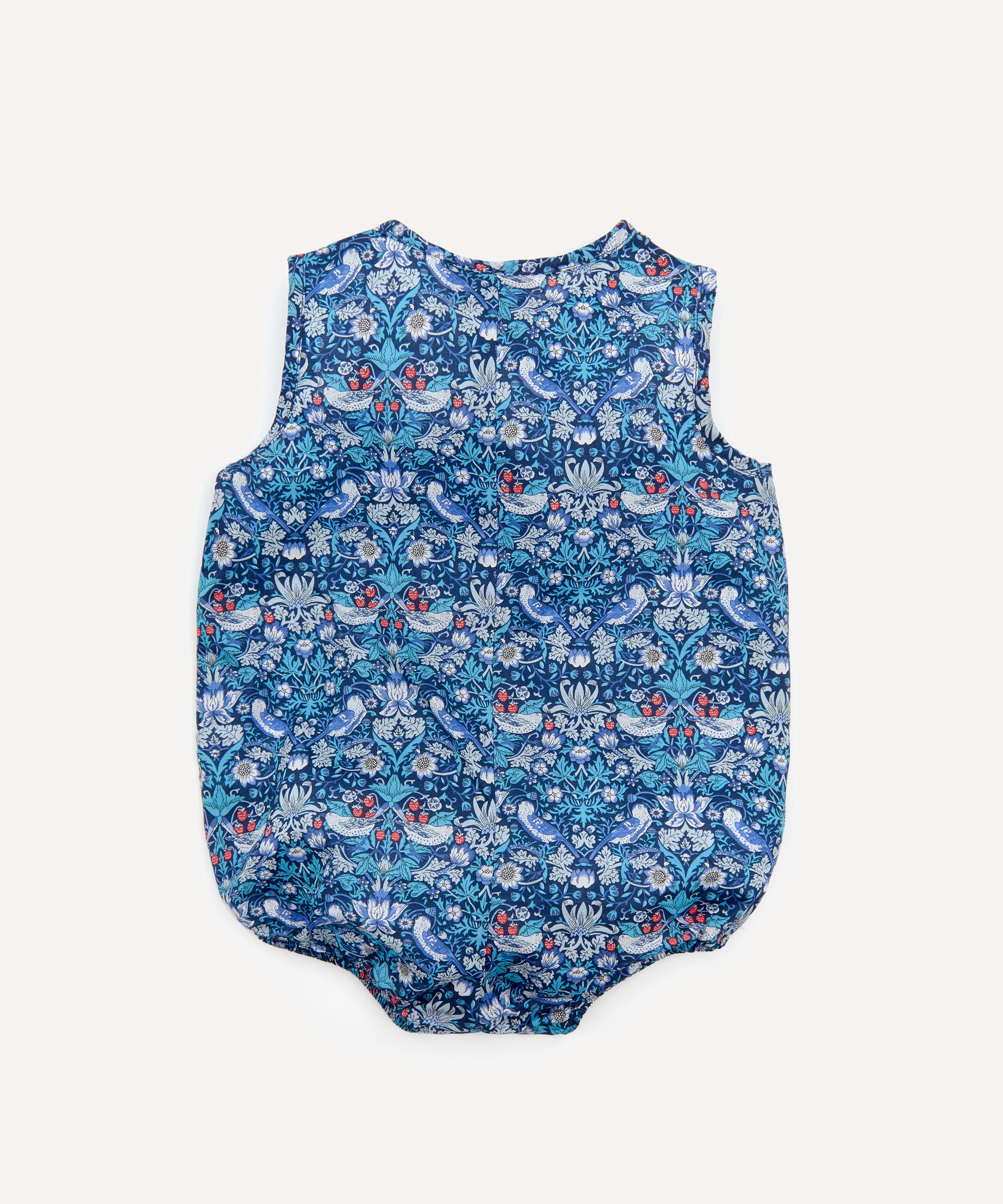 Liberty - Strawberry Thief Button-Up Romper 3-24 Months image number 2