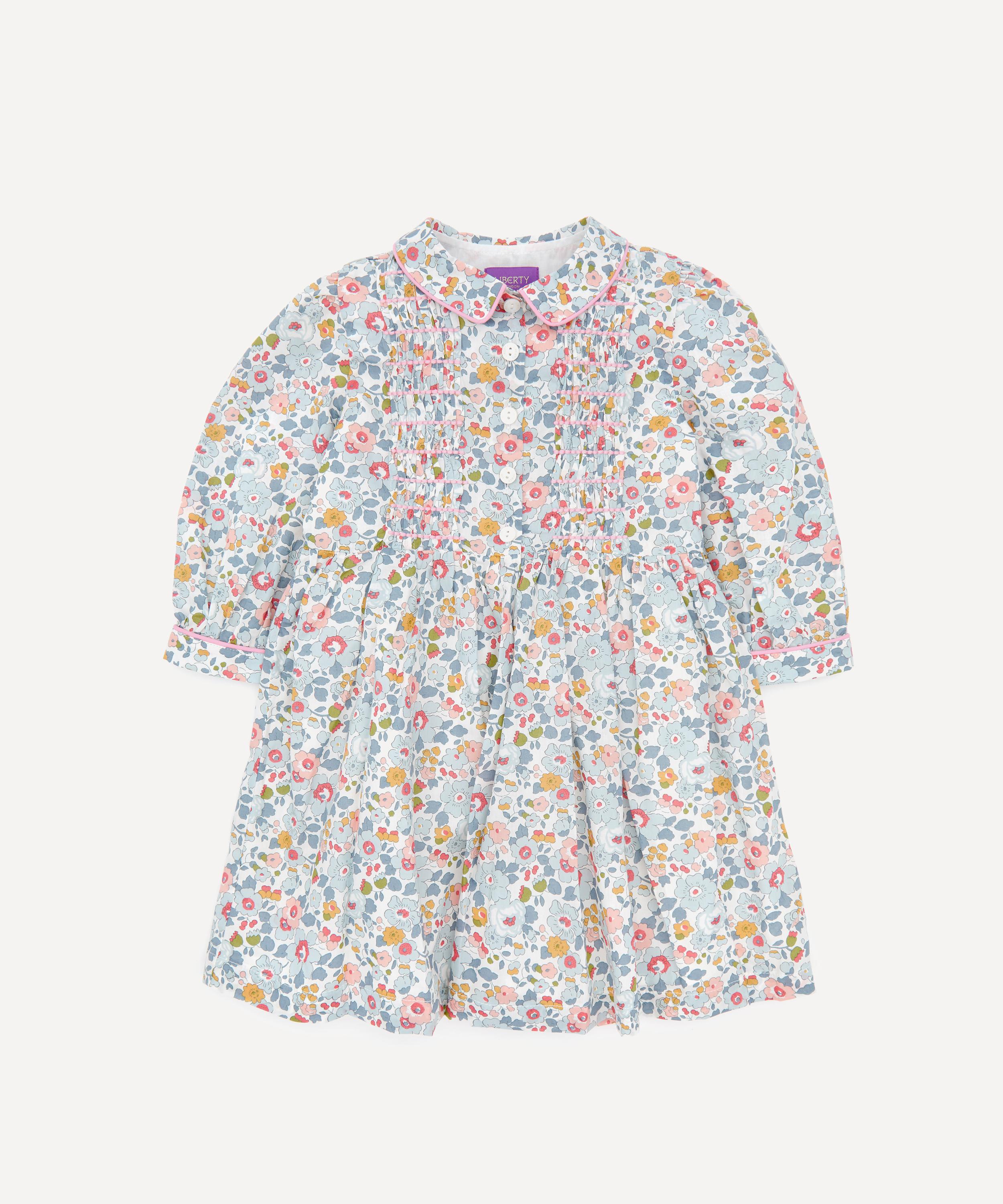 Liberty Betsy Long Sleeved Shirt Dress 2-10 Years | Liberty