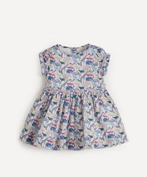 Queue For The Zoo Short Sleeved Dress 3-24 Months