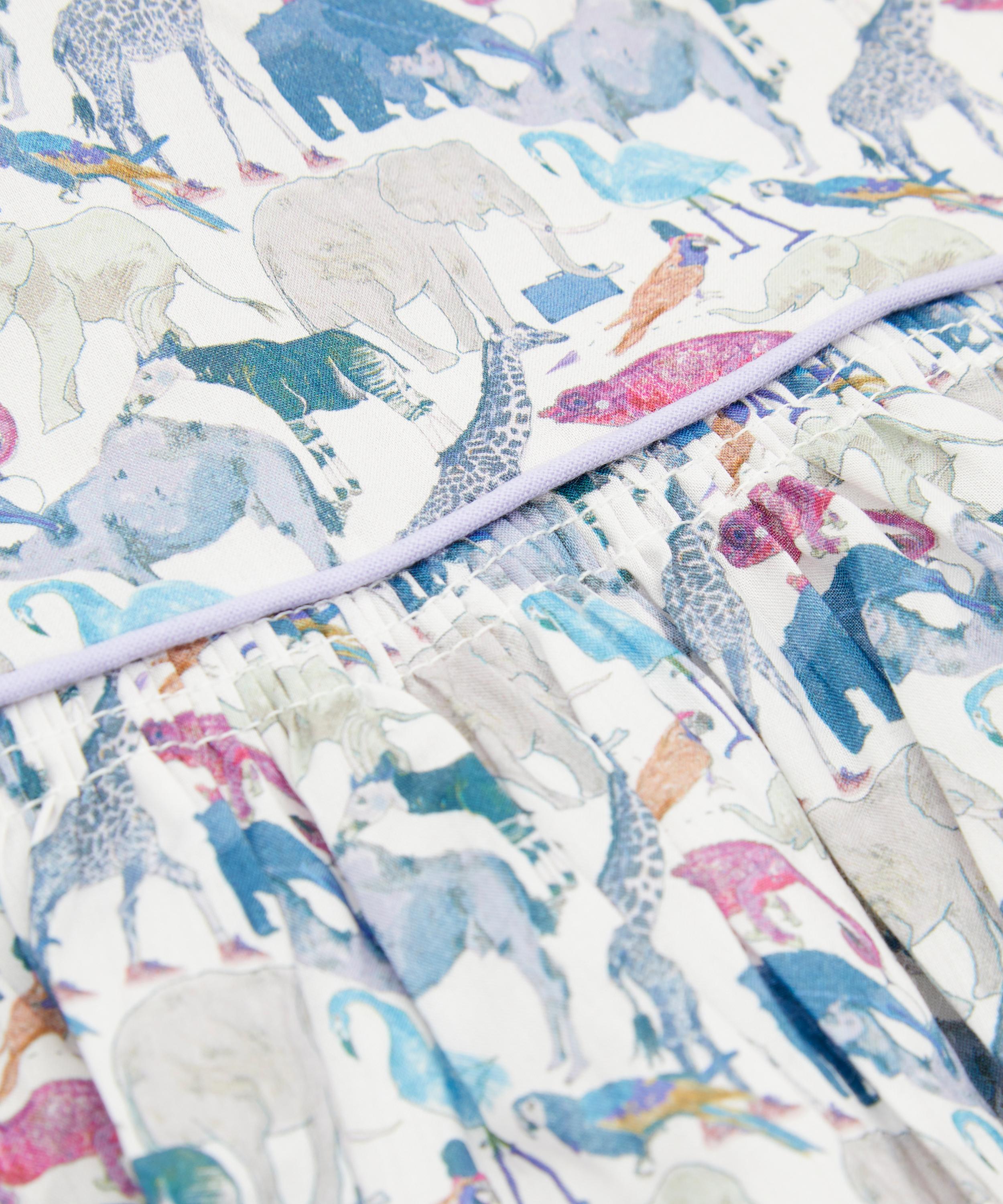Liberty - Queue For The Zoo Short Sleeved Dress 2-10 Years image number 3