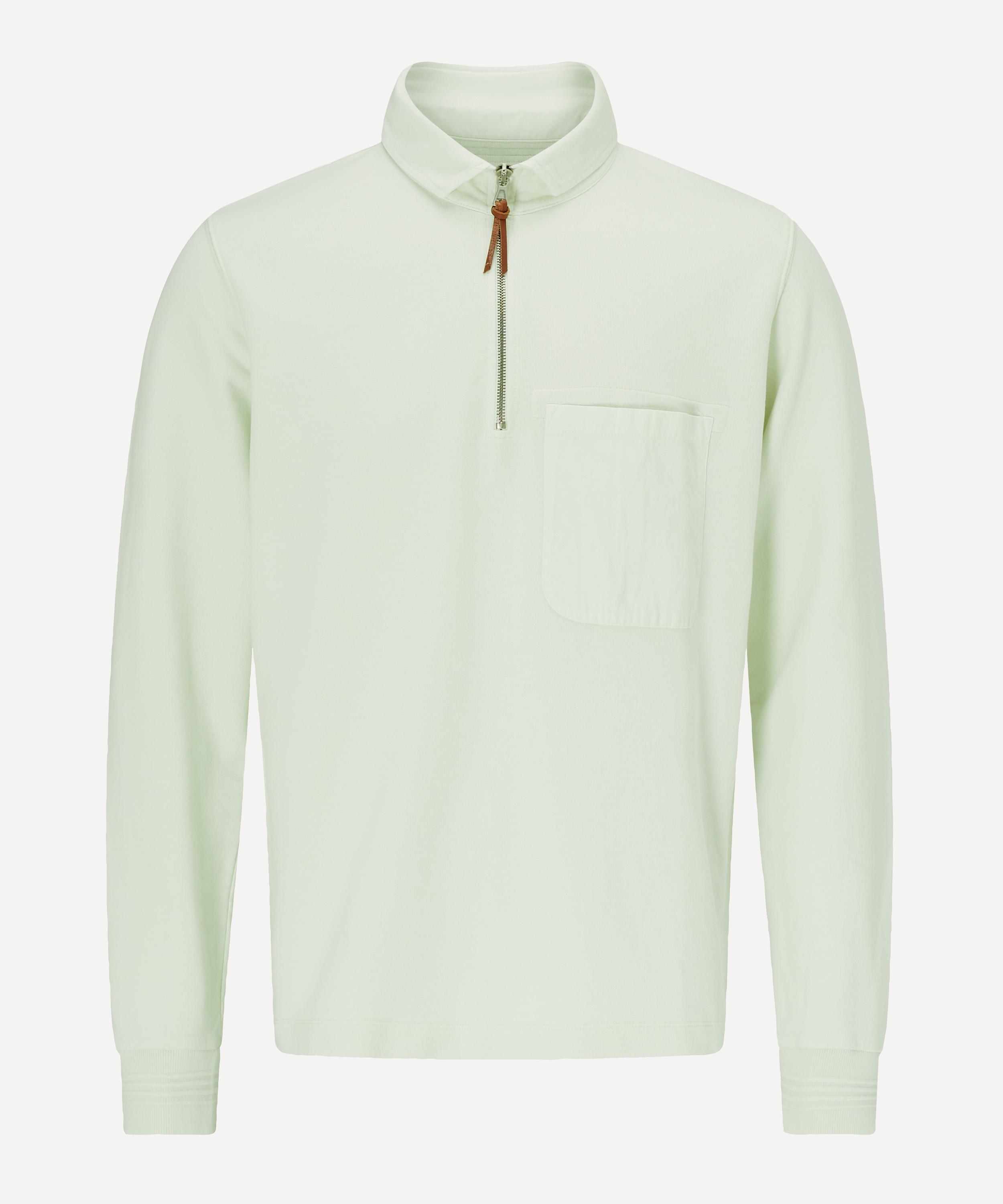 half zip sweatshirt with pockets