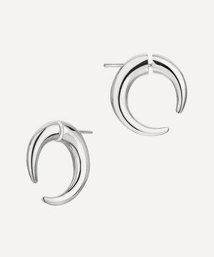 Shaun Leane - Silver Quill Small Hoop Earrings image number 0