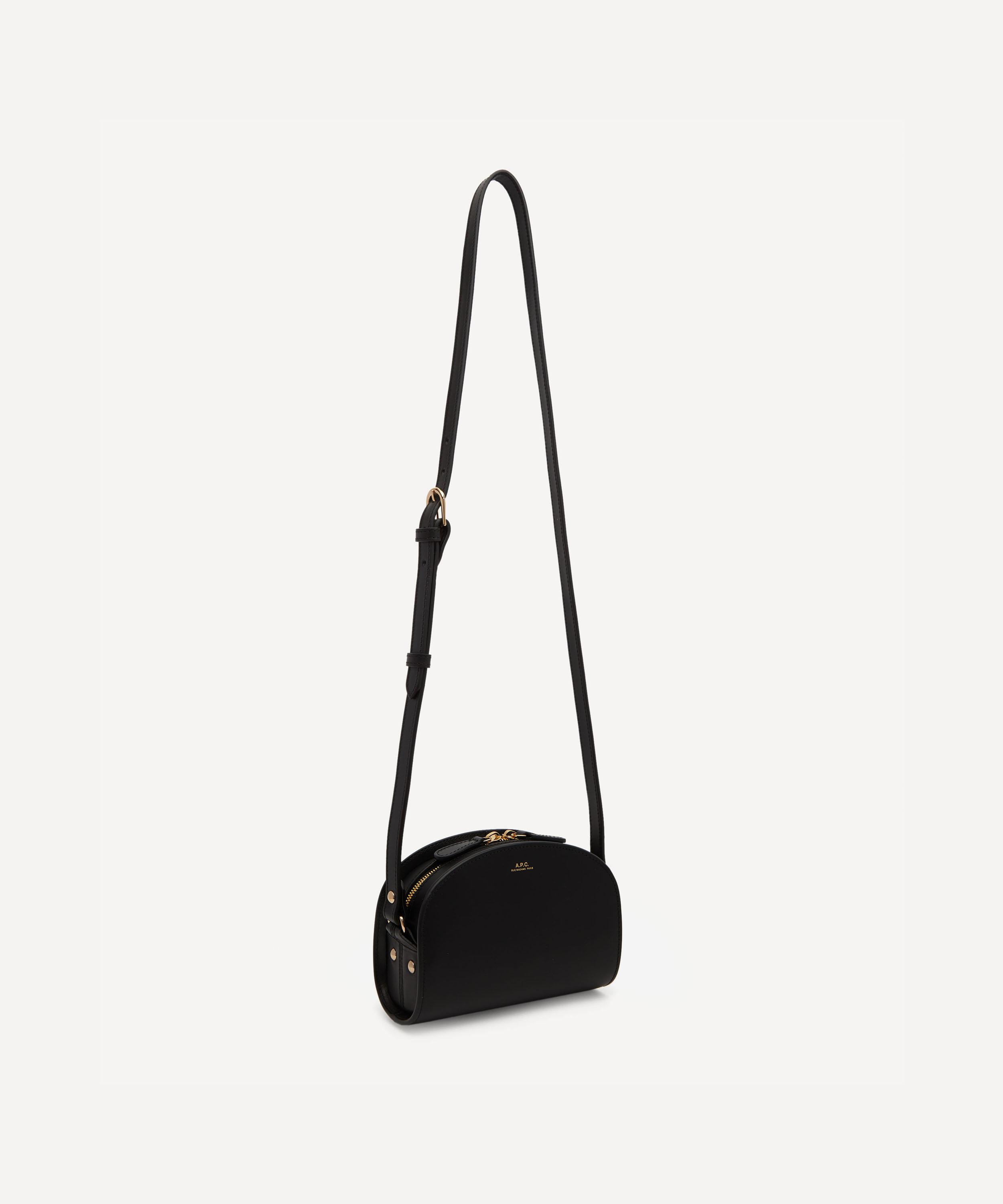 A.P.C. mini Demi-Lune crossbody bag - Yellow