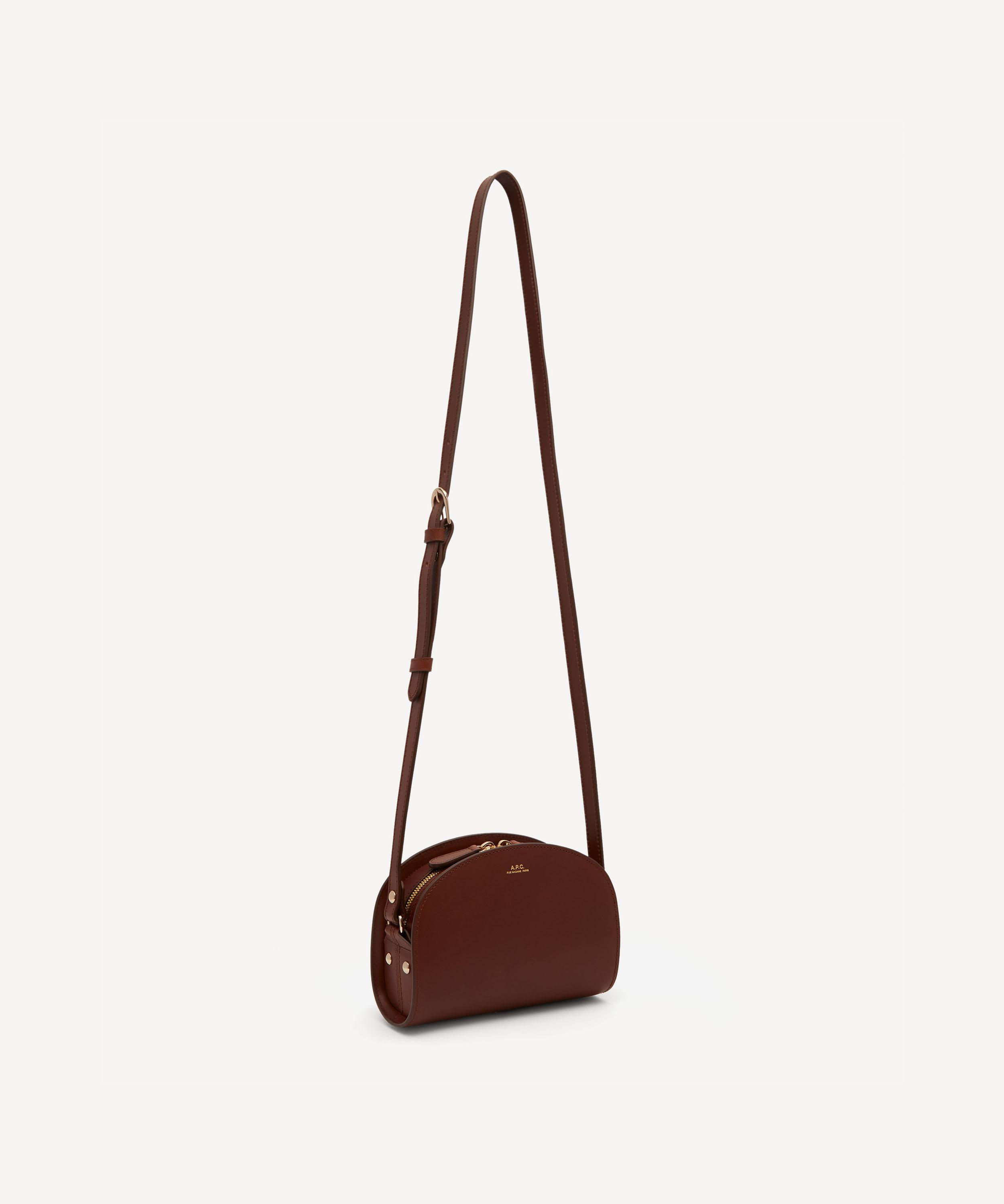 A.P.C. - Mini Leather Demi-Lune Bag image number 2