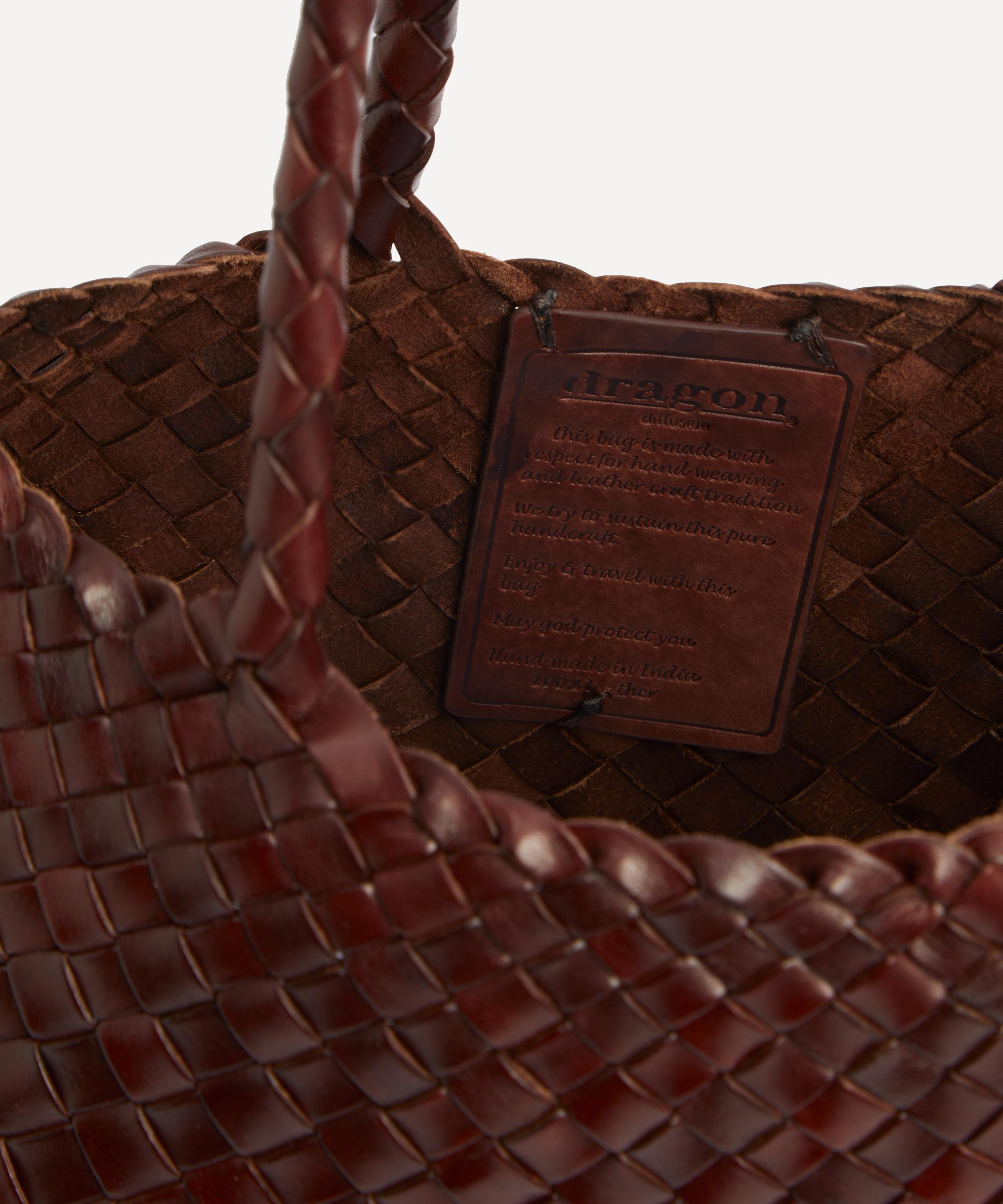 Dragon Diffusion - Large Santa Croce Woven Tote Bag image number 4