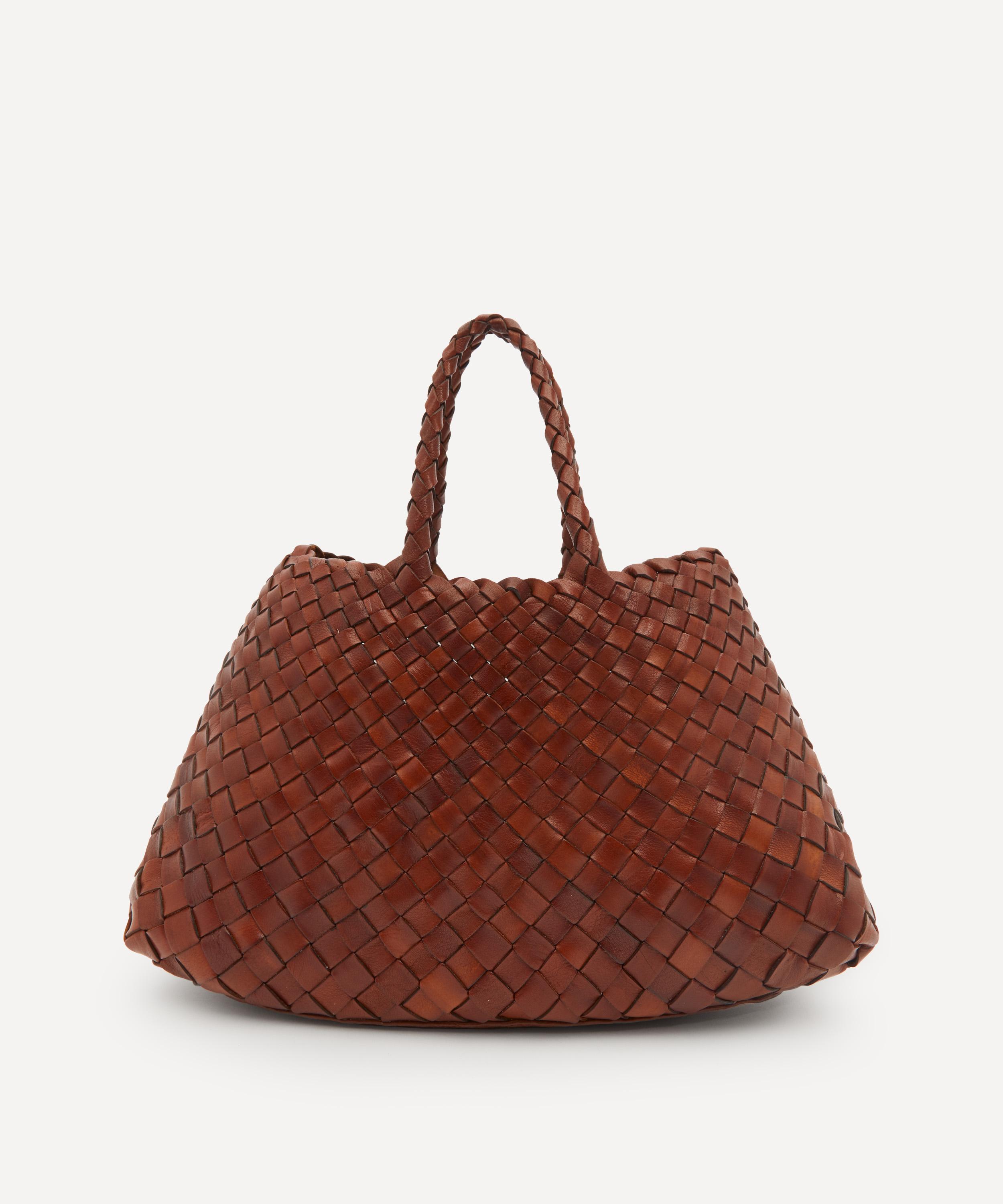Dragon Diffusion - Small Santa Croce Woven Leather Bag