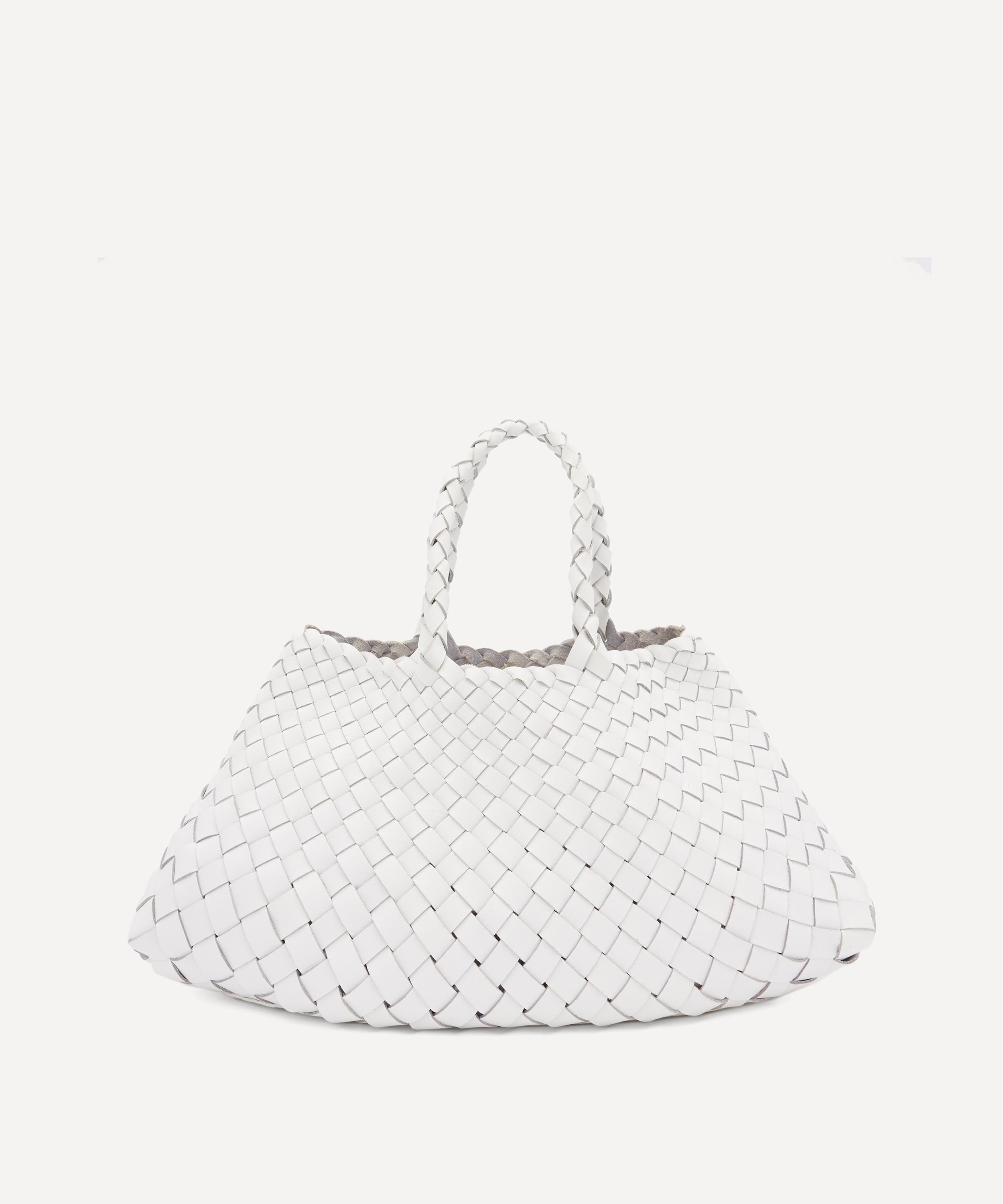 Dragon Diffusion - Small Santa Croce Woven Leather Bag image number 0
