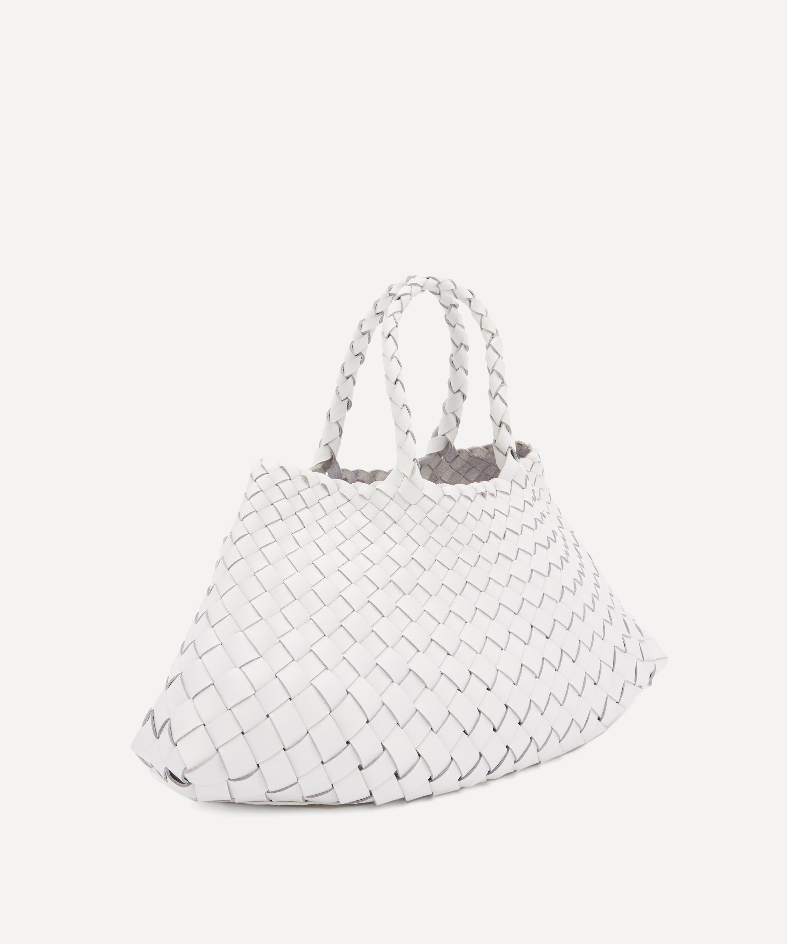 Dragon Diffusion - Small Santa Croce Woven Leather Bag image number 2