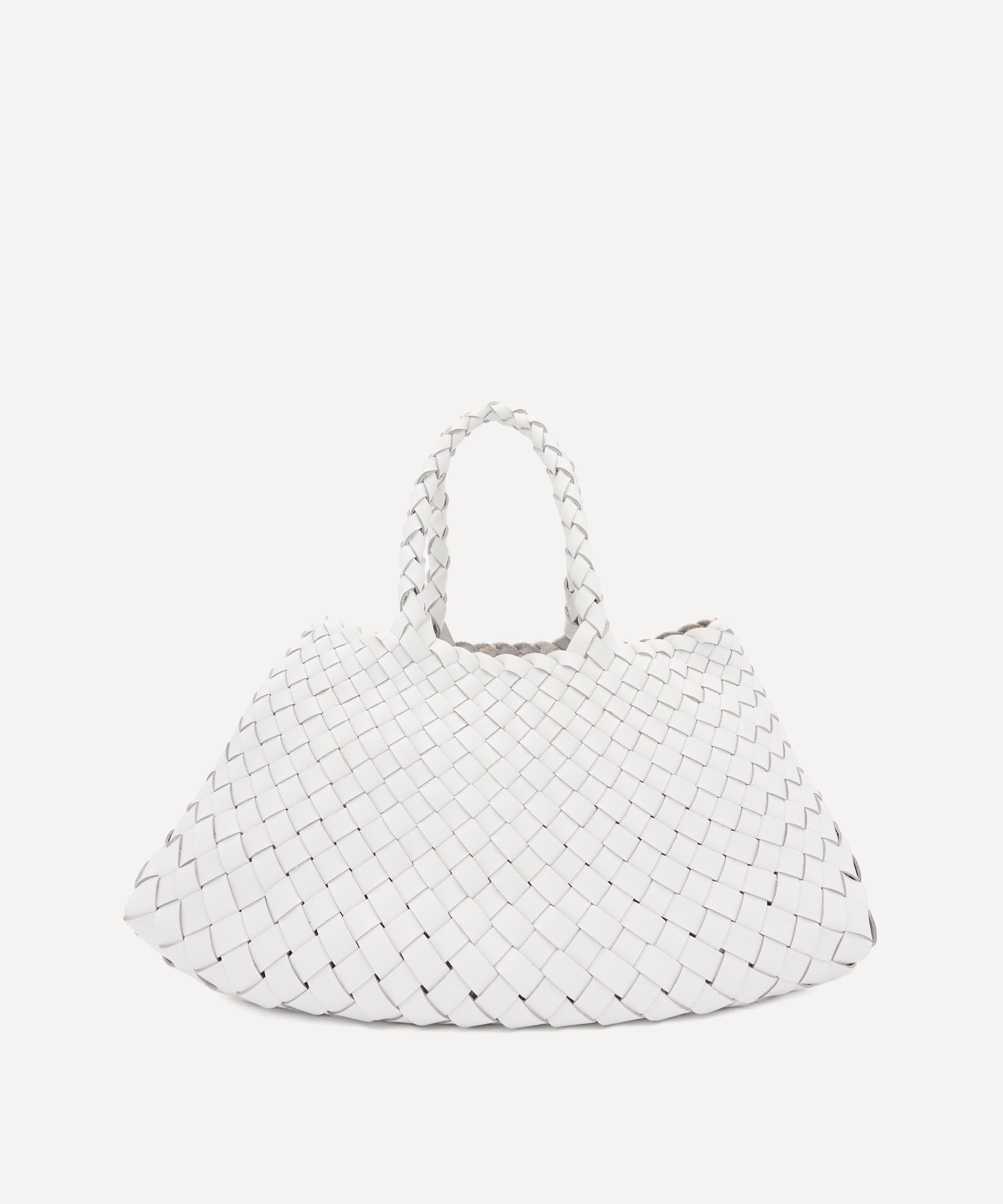 Dragon Diffusion - Small Santa Croce Woven Leather Bag image number 3