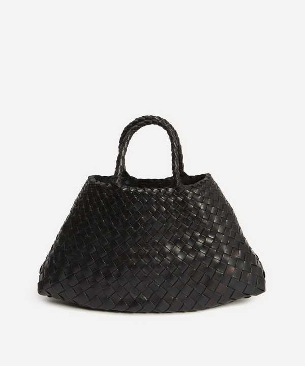 Dragon Diffusion - Small Santa Croce Woven Leather Tote Bag