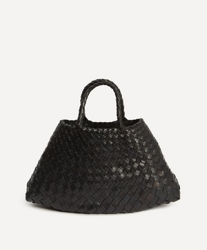 Dragon Diffusion - Small Santa Croce Woven Leather Tote Bag image number 0