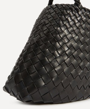 Dragon Diffusion - Small Santa Croce Woven Leather Tote Bag image number 4