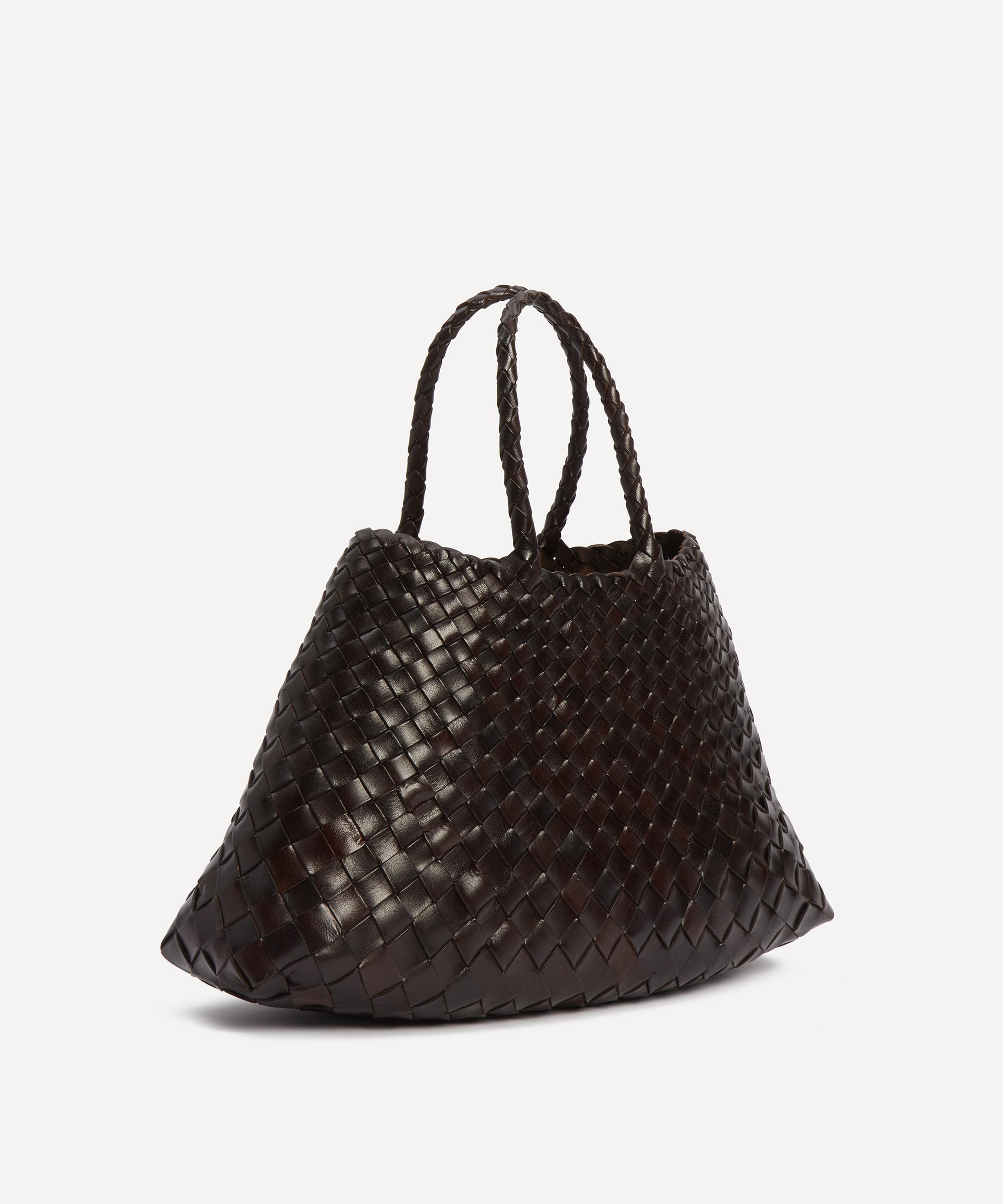 Dragon Diffusion - Small Santa Croce Woven Leather Bag image number 2