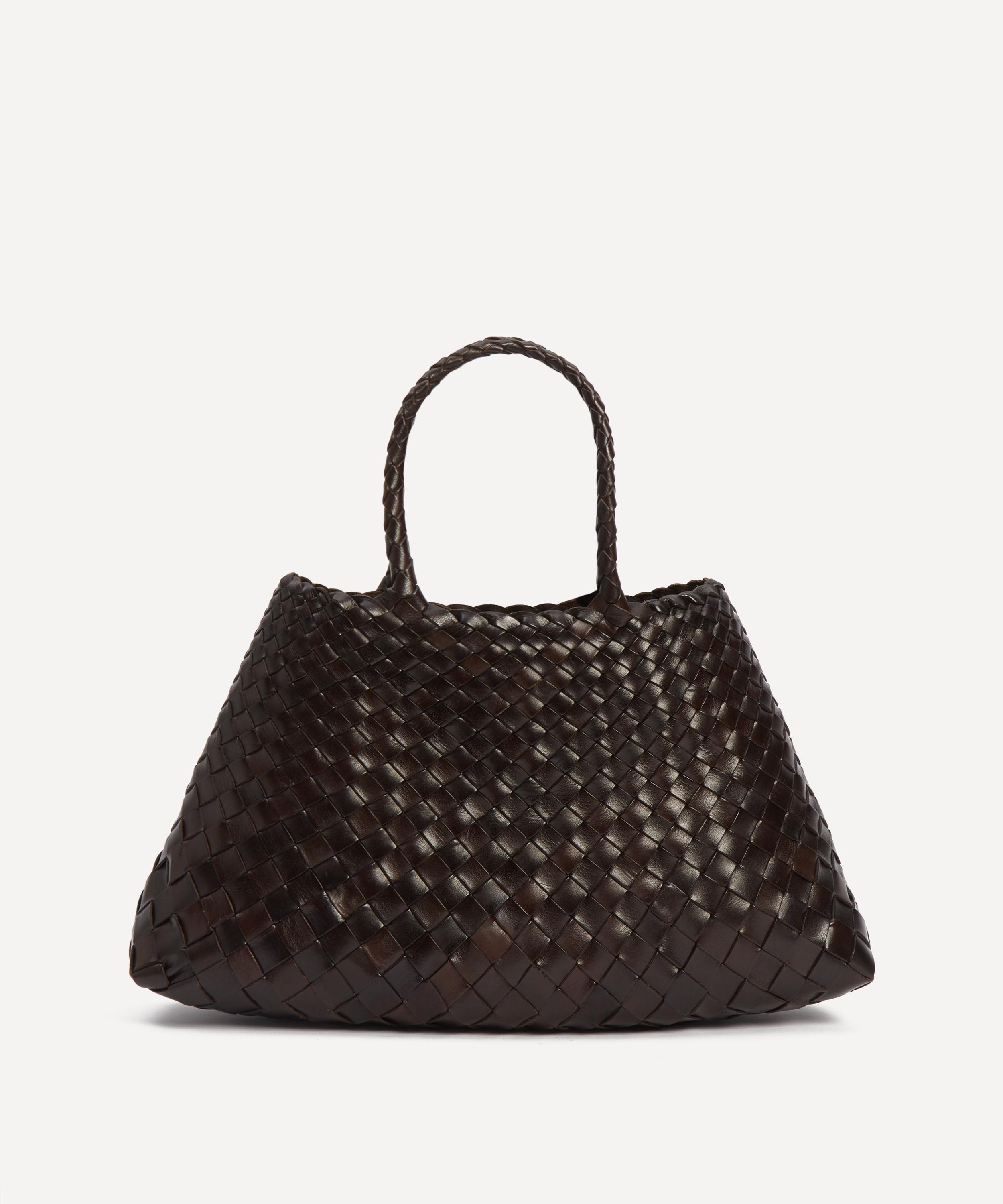 Dragon Diffusion - Small Santa Croce Woven Leather Bag image number 3