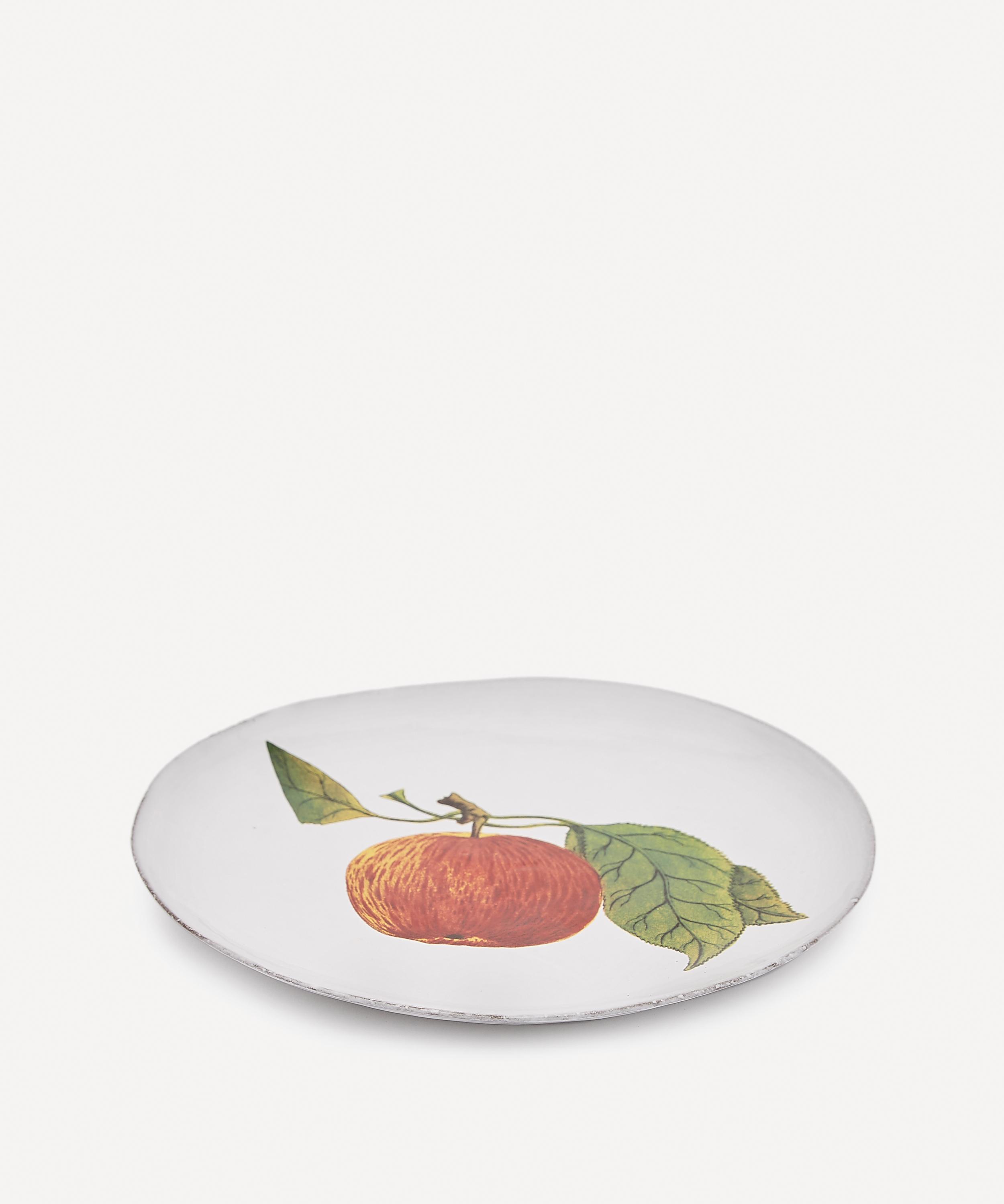 Astier de Villatte Red Apple Plate | Liberty