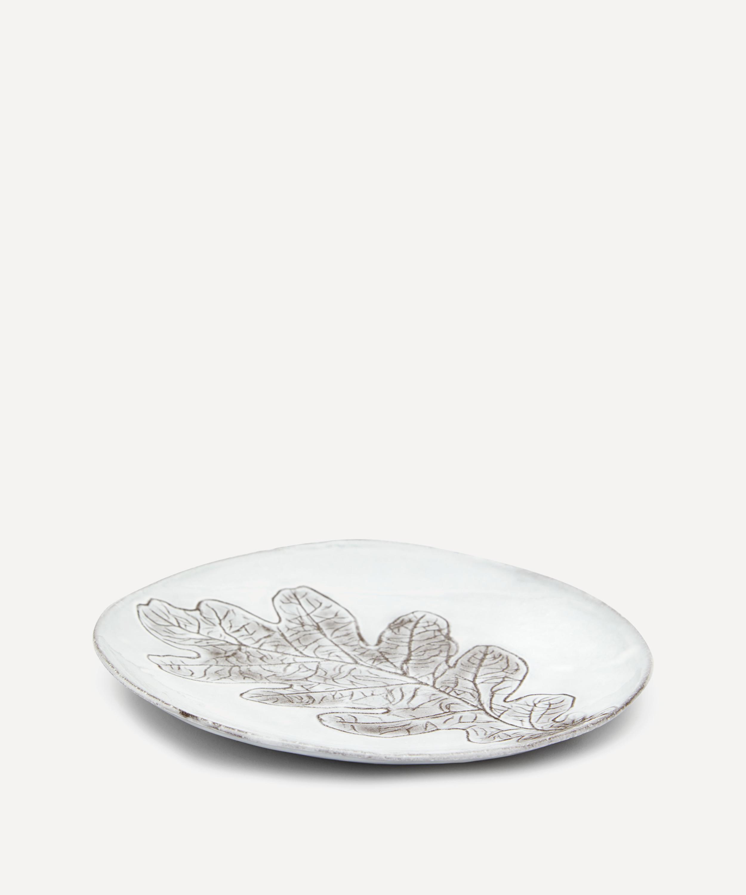 Astier de Villatte - Setsuko Oakleaf Plate image number 1
