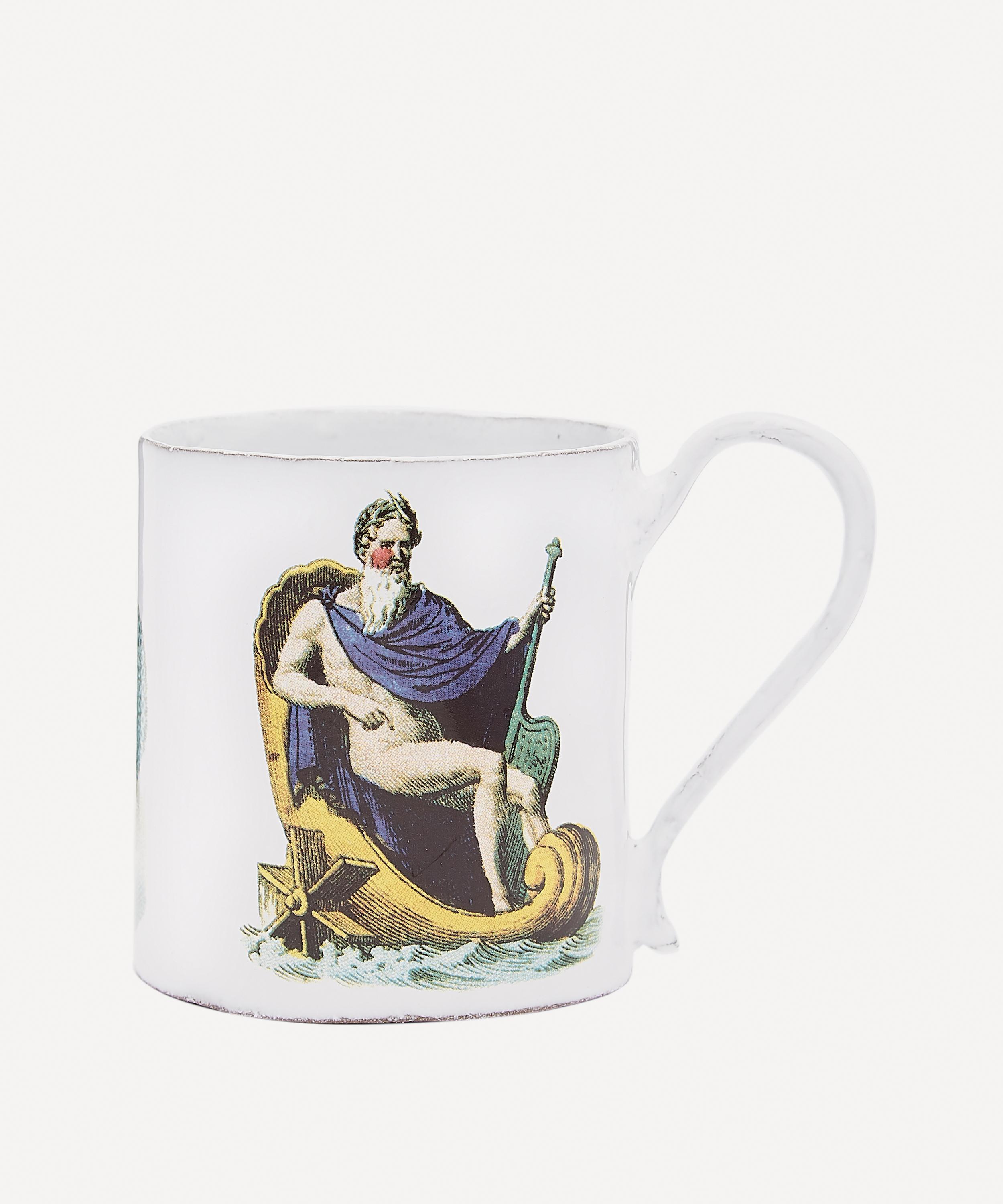 Ornate Initial Mug