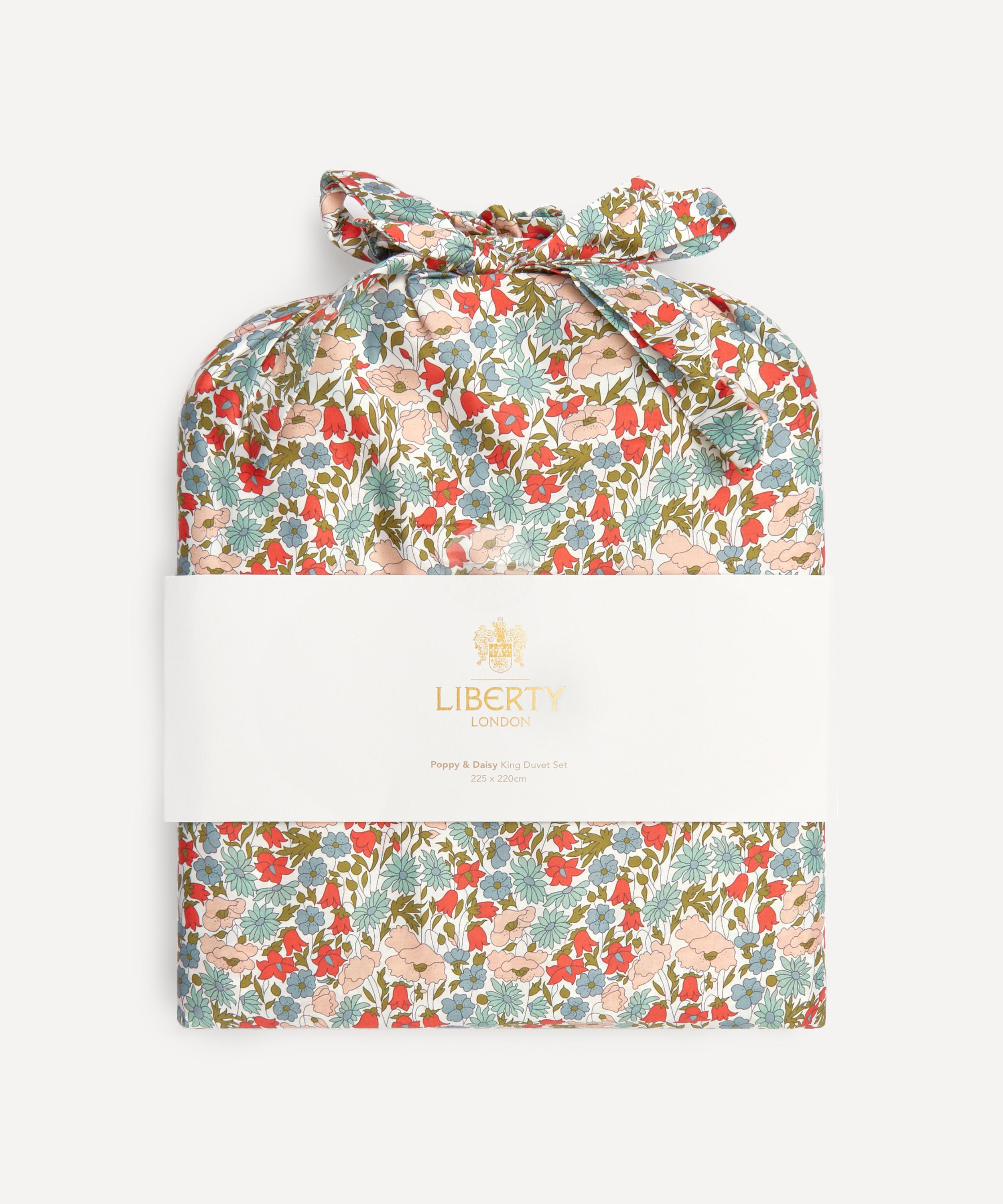 Liberty - Poppy and Daisy Cotton Sateen King Duvet Cover Set image number 1