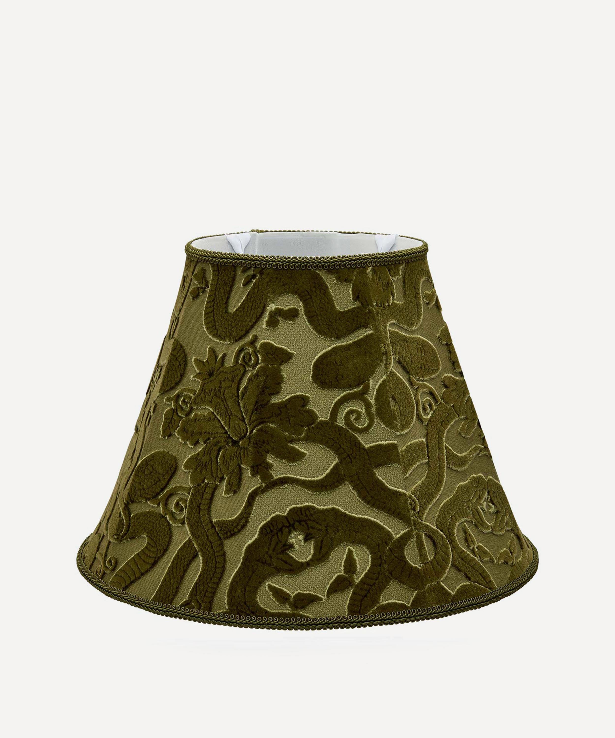 House of Hackney - Anaconda Marlow Cotton Velvet Lampshade image number 0