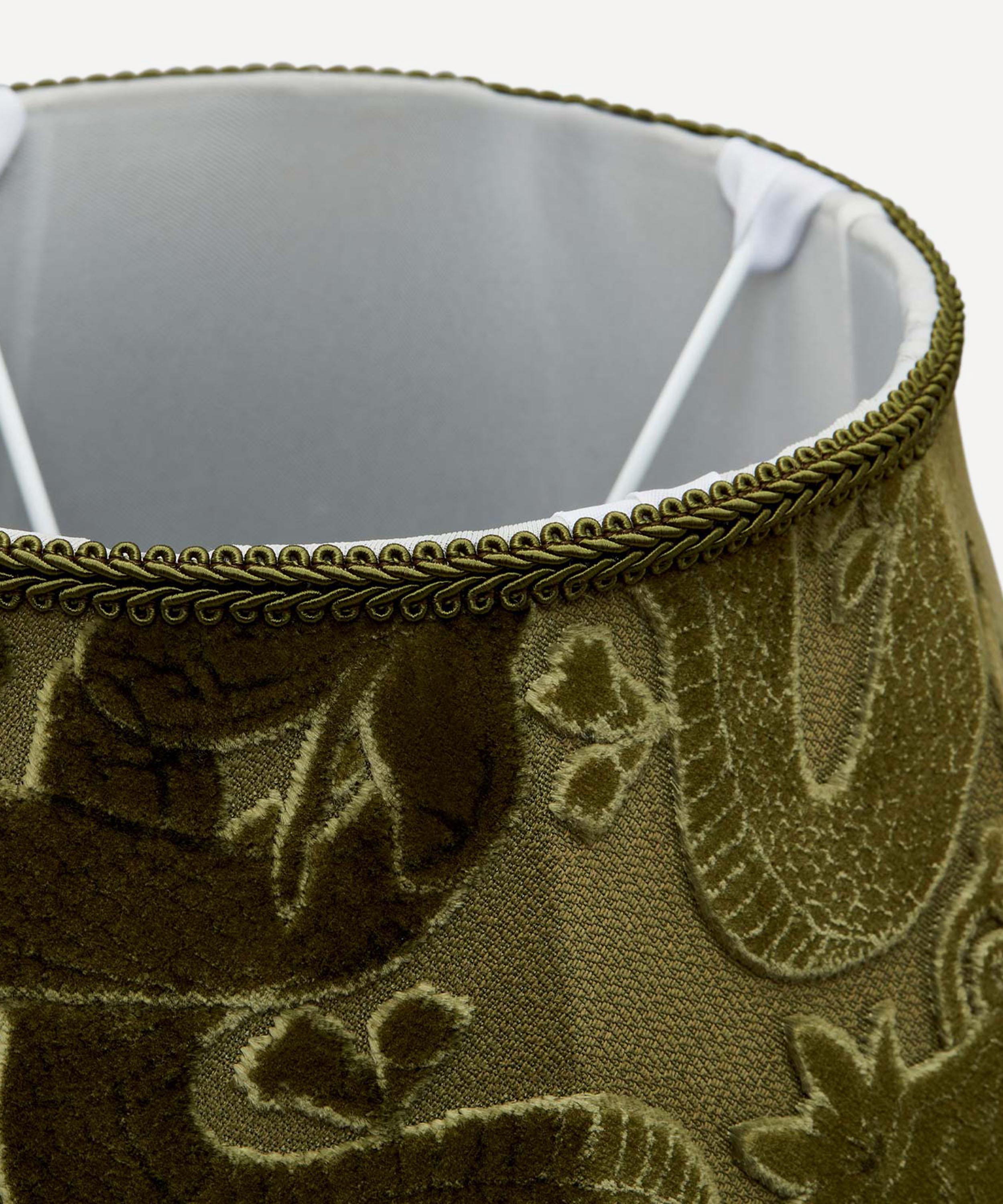 House of Hackney - Anaconda Marlow Cotton Velvet Lampshade image number 2
