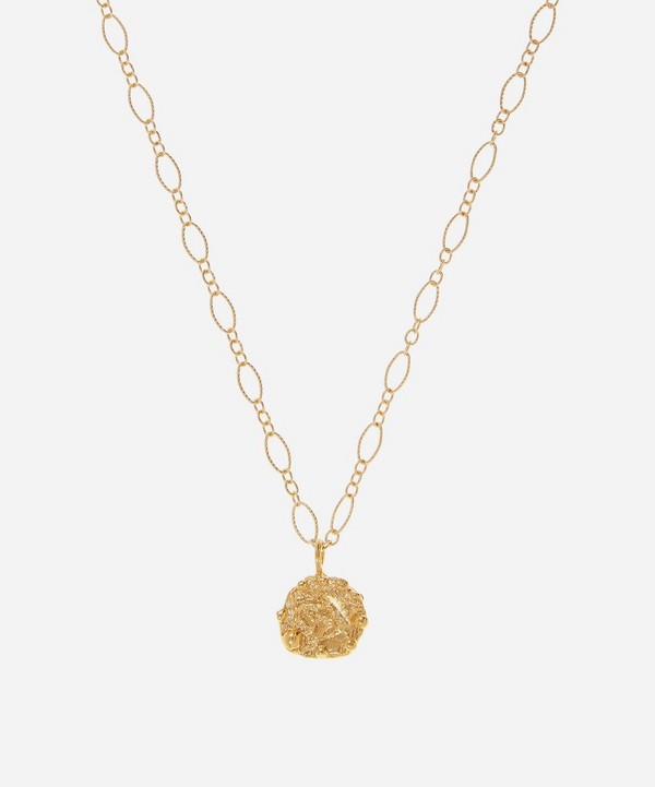 Alighieri - Gold-Plated The Celestial Night Pendant Necklace