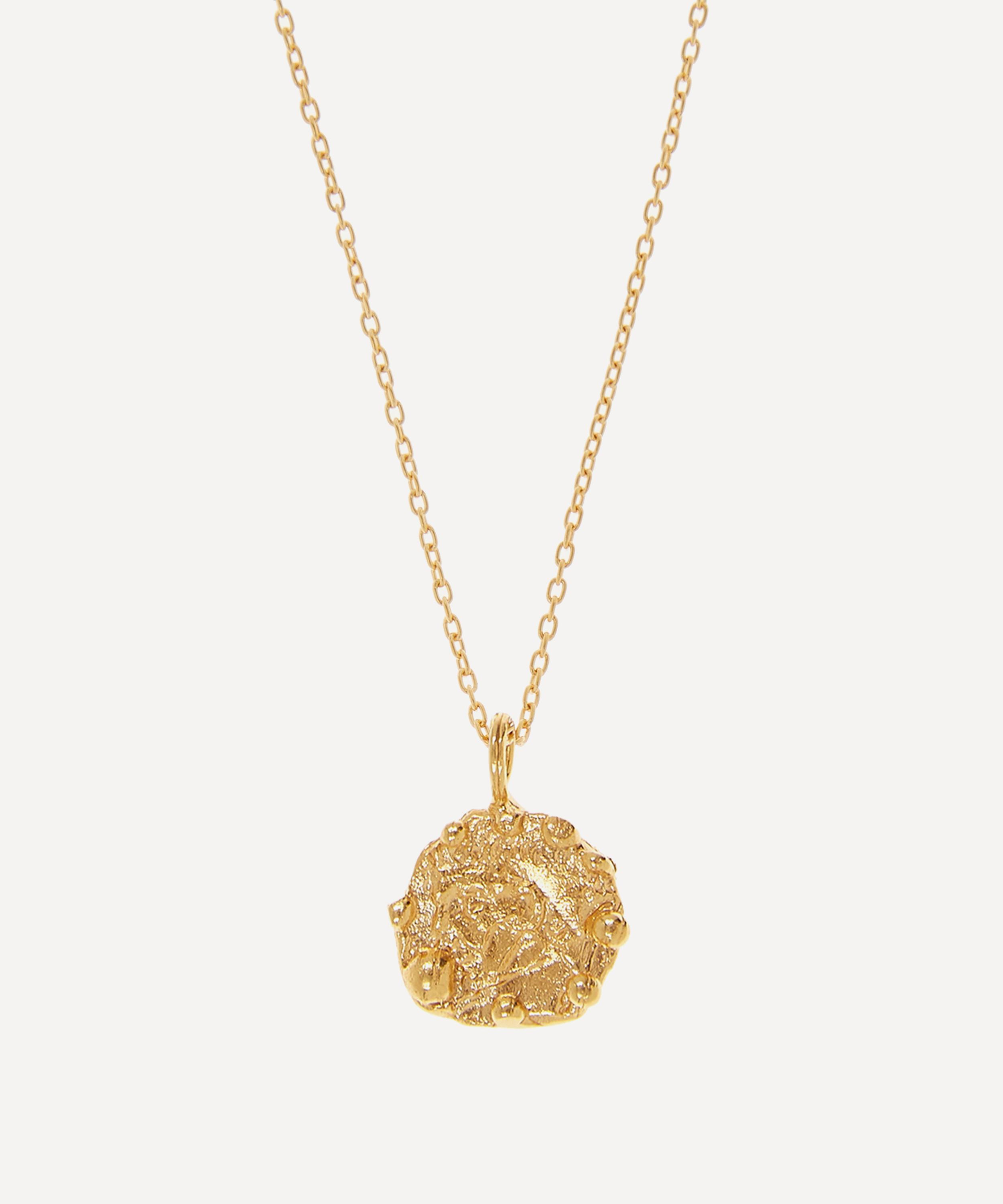 Alighieri - Gold-Plated The Celestial Night Pendant Necklace