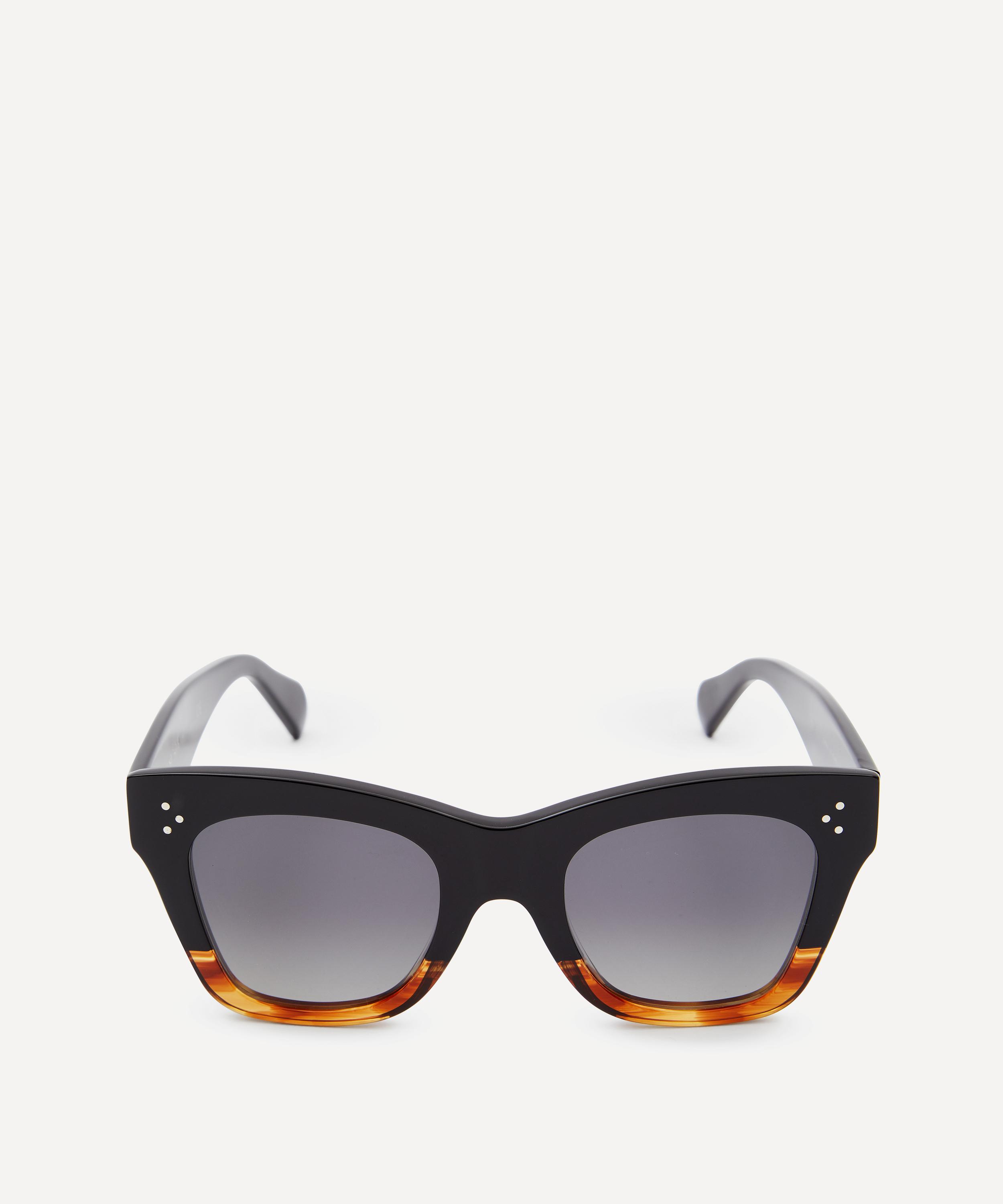 Celine - Cat-Eye Bicolour Acetate Sunglasses image number 0