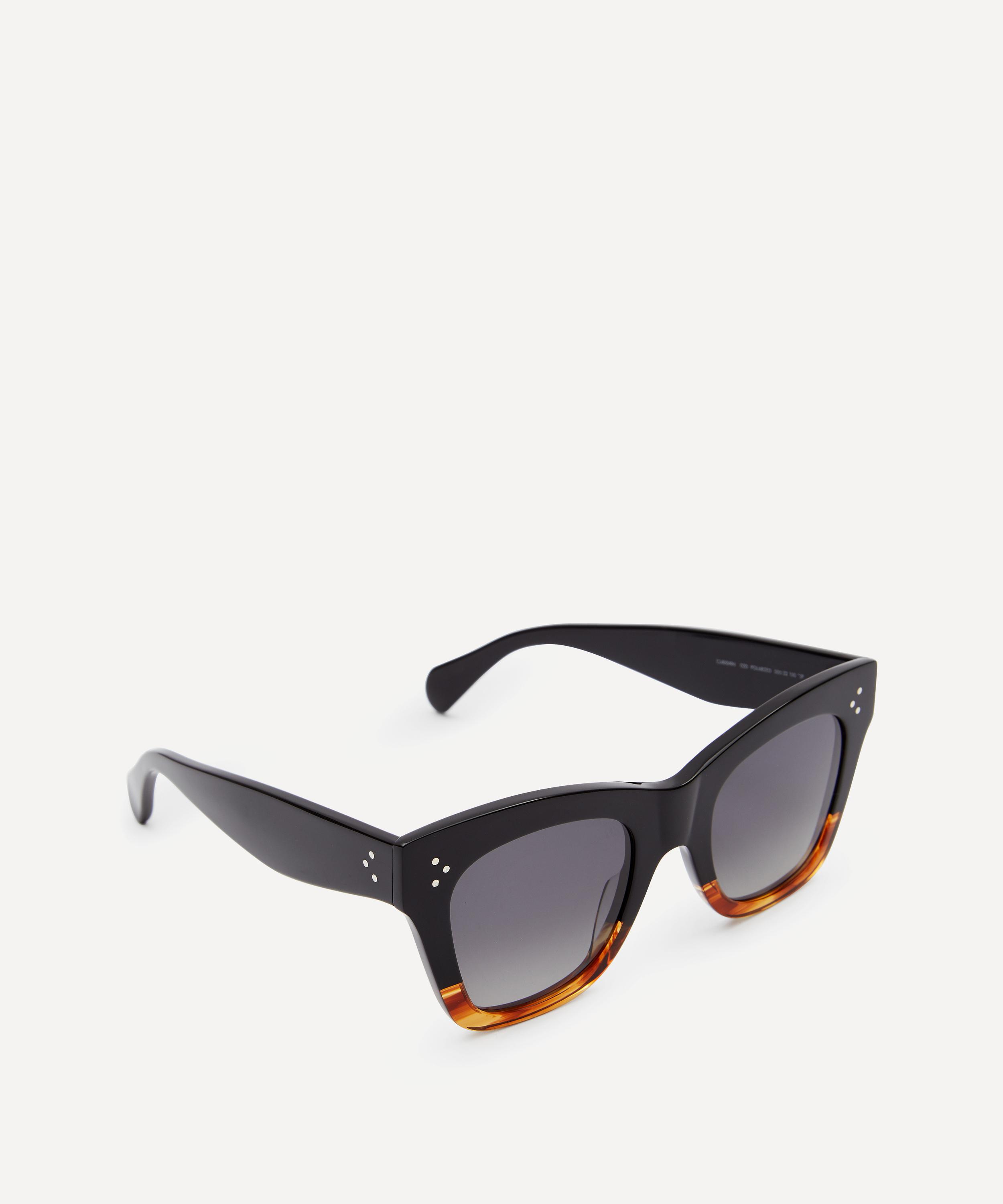 Celine - Cat-Eye Bicolour Acetate Sunglasses image number 2