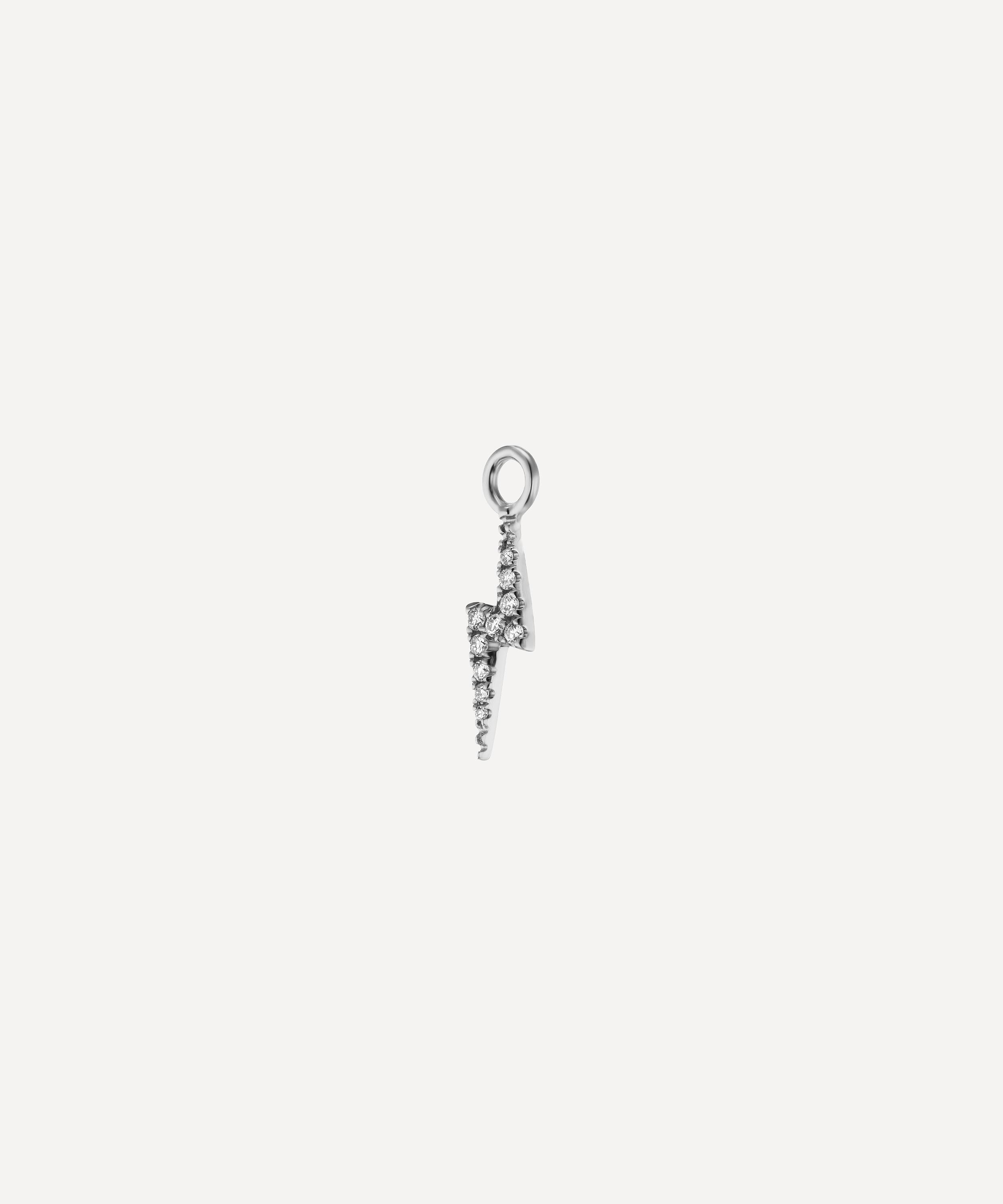 MARIA TASH MARIA TASH 18CT 11MM DIAMOND LIGHTNING BOLT CHARM 000647031