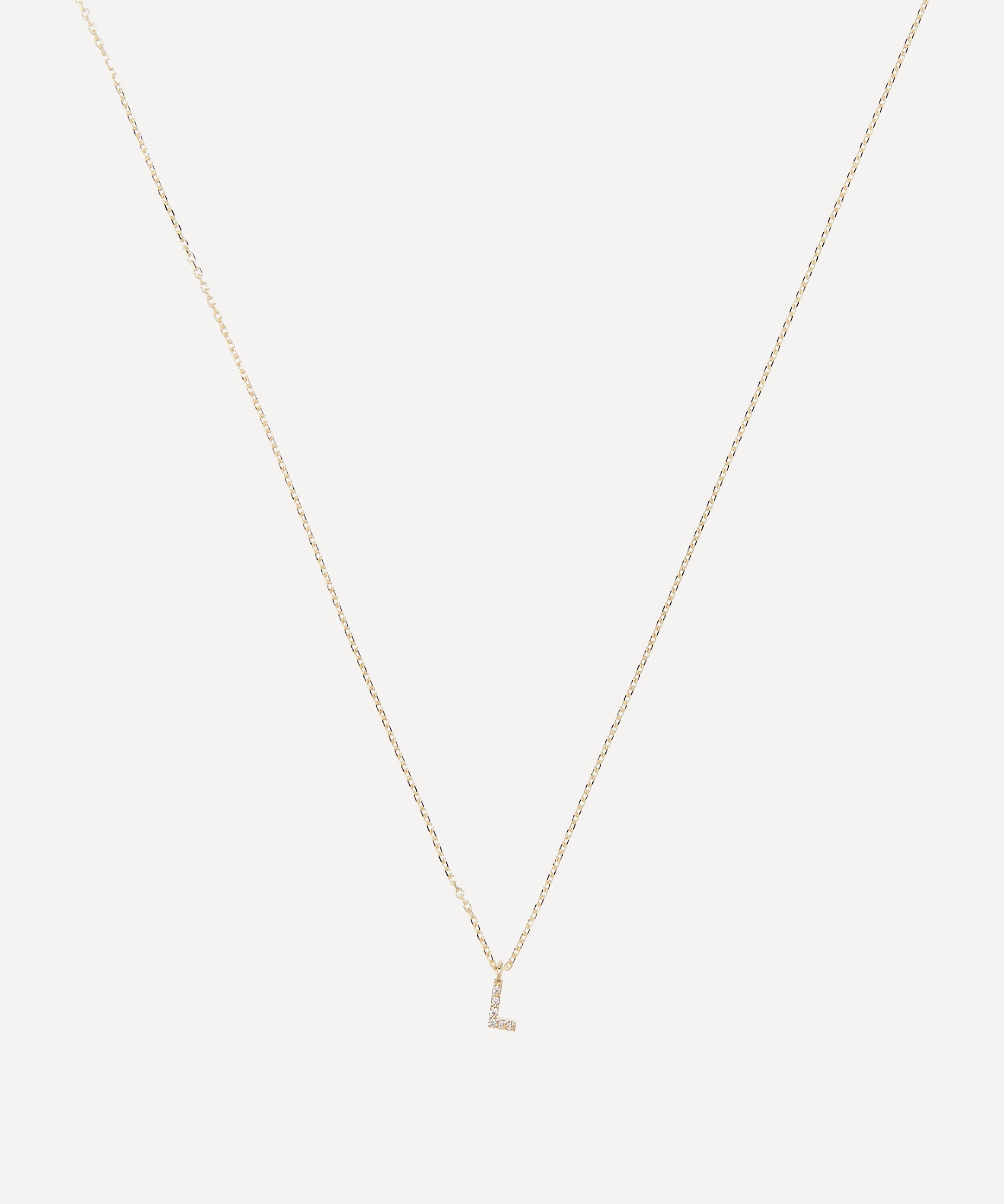 Liberty hot sale initial necklace