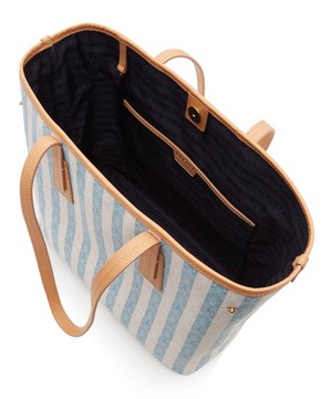 Liberty - Iphis Stripe Little Marlborough Tote Bag image number 4
