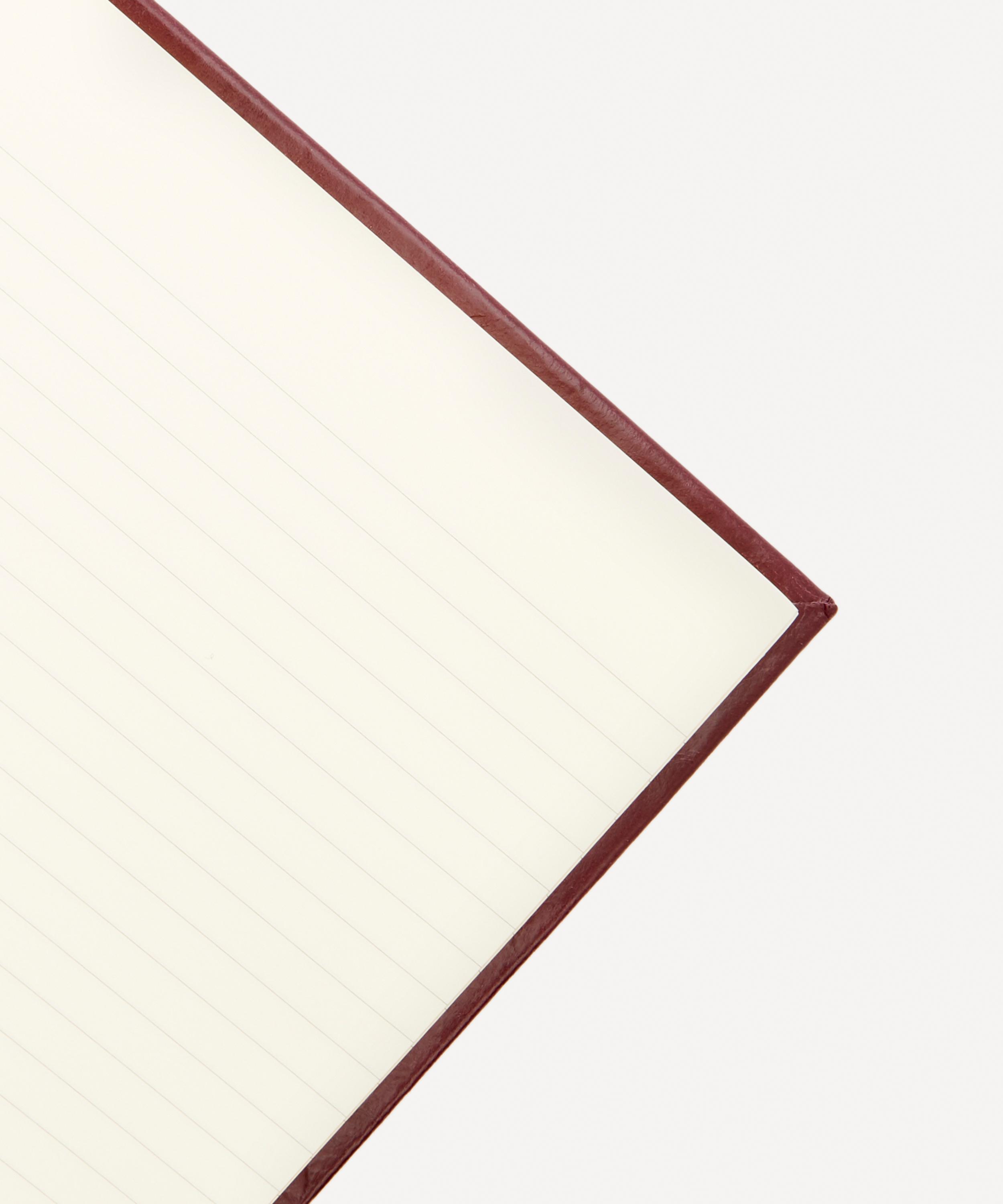 Liberty - Leather Ianthe A4 Notebook image number 3