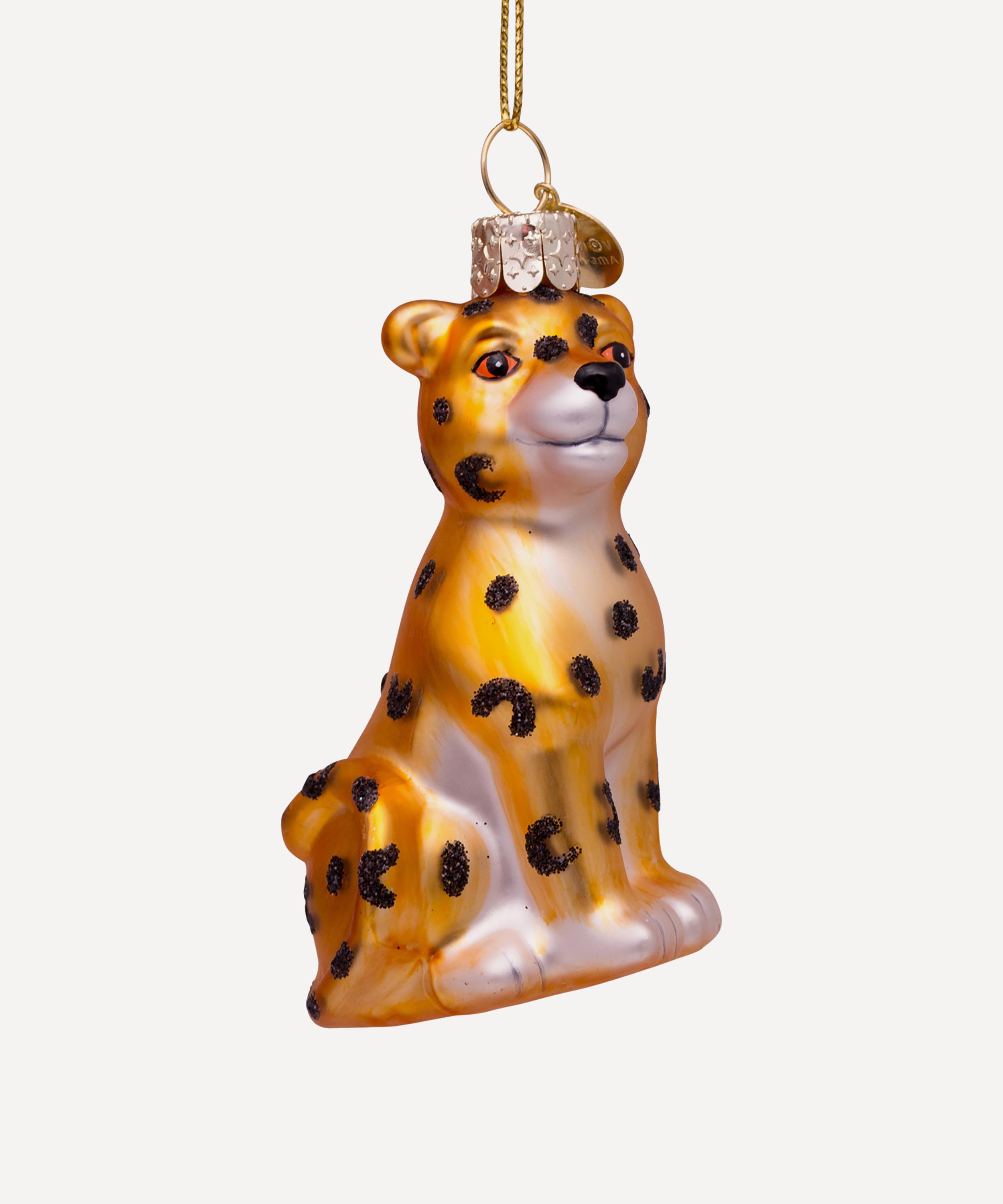 Unspecified Glass Baby Panther Ornament Liberty