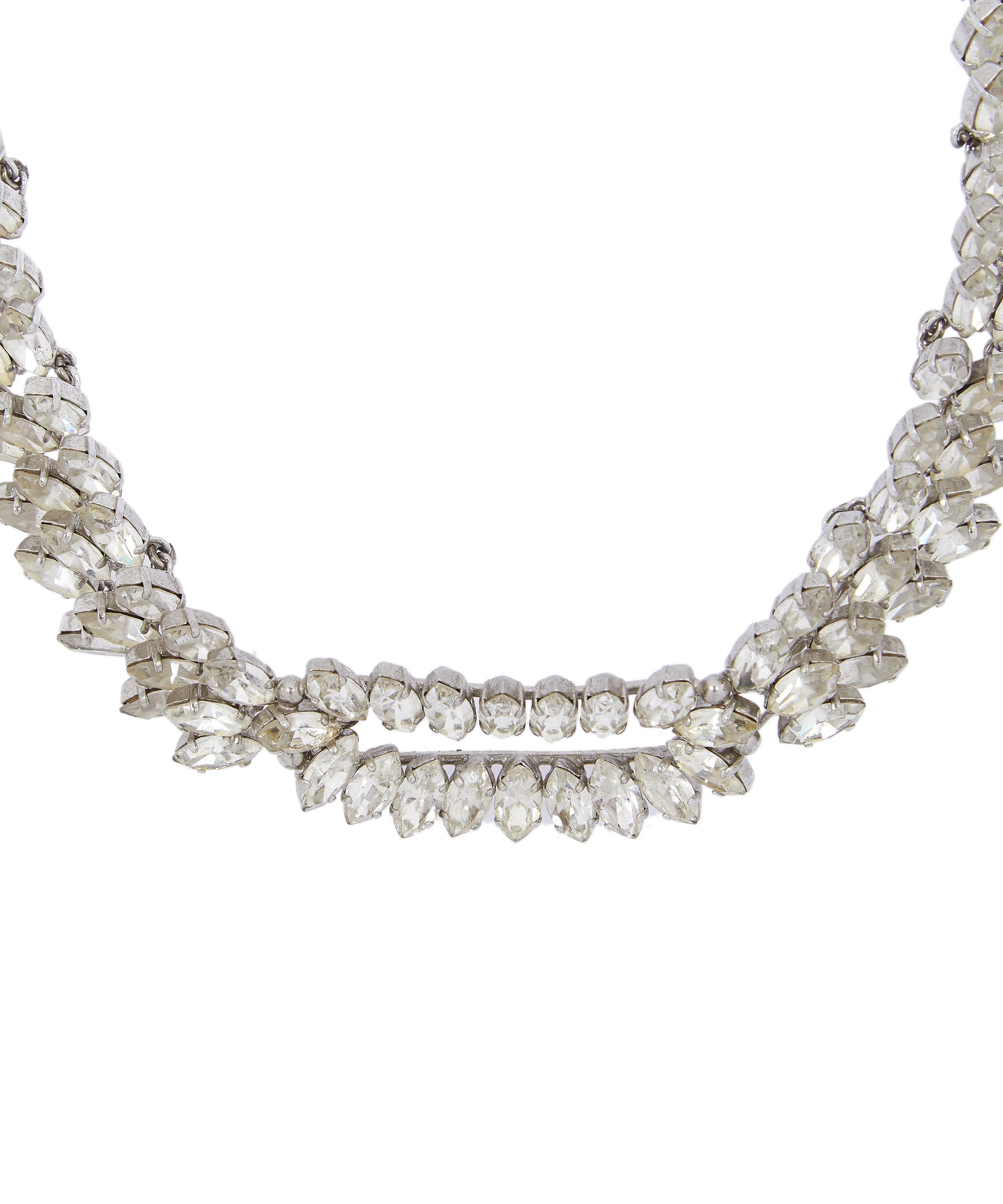 Christian dior diamond necklace best sale