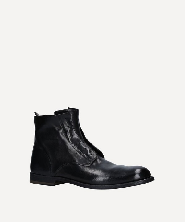 Officine Creative - Graphis Laceless Leather Boots image number null