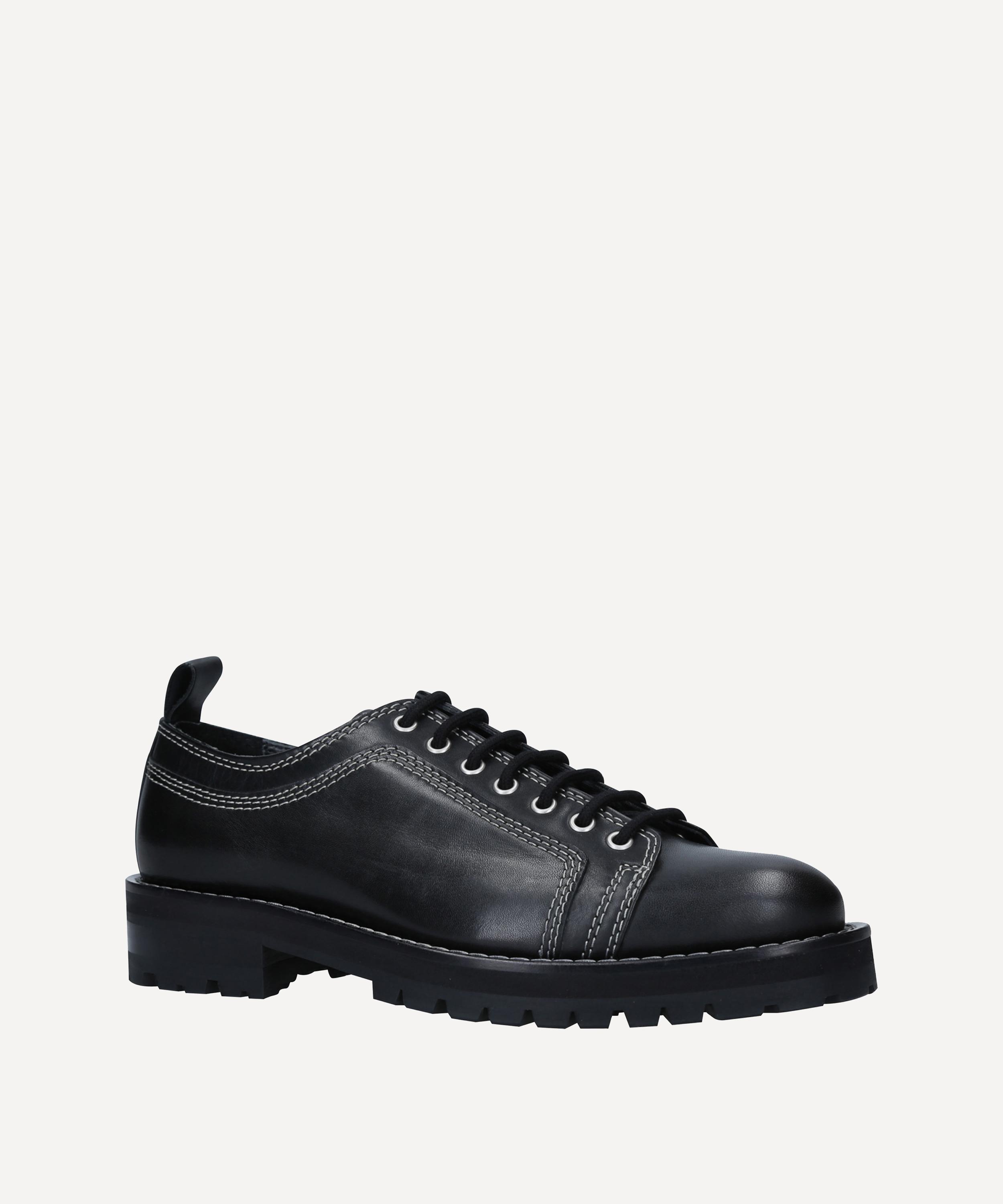 Ami - Worker Tractor Sole Derby Shoes image number 0