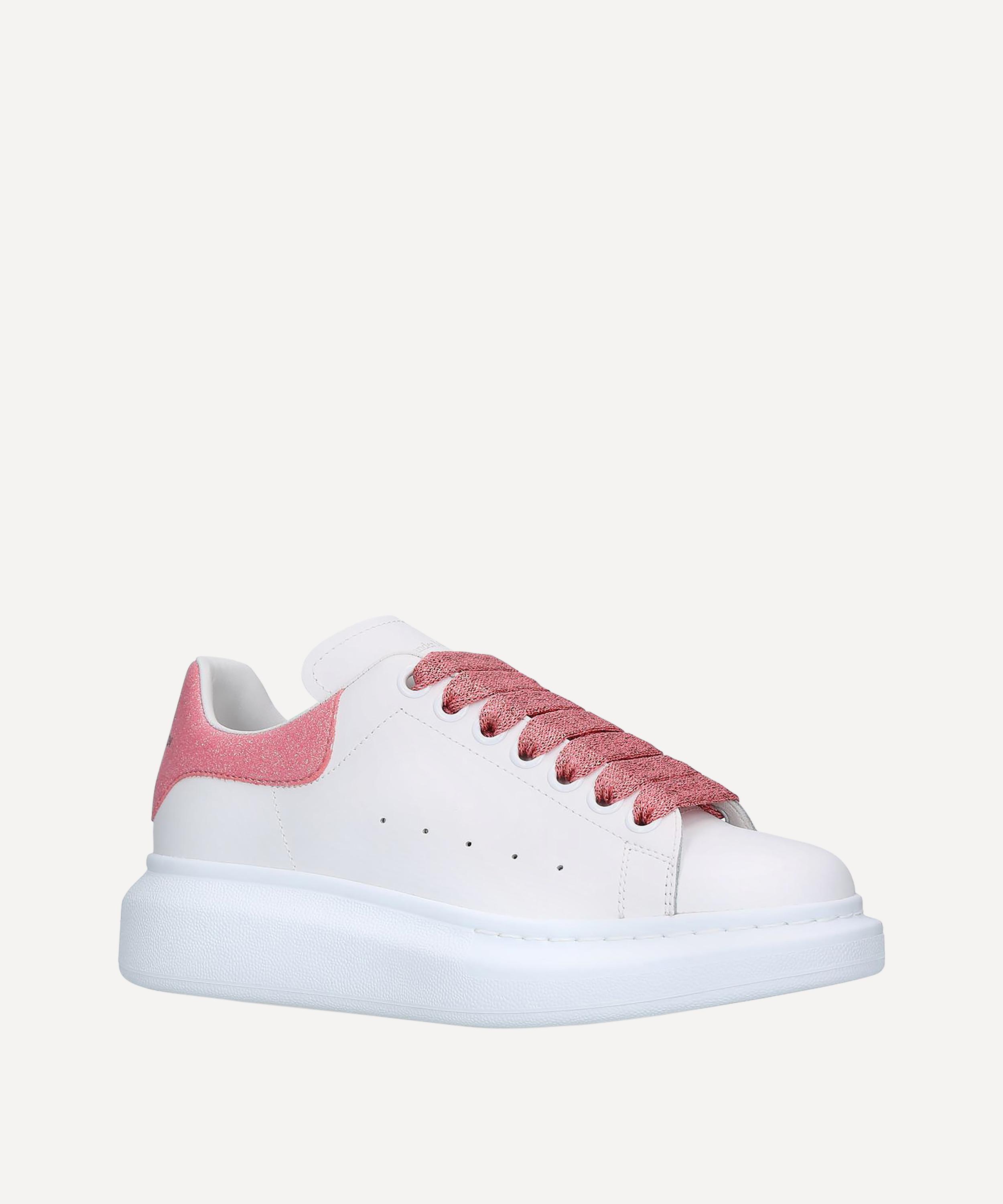 pink alexander mcqueen trainers