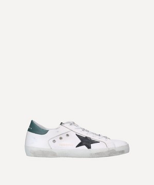 Golden Goose - Superstar Leather and Canvas Sneakers image number 3