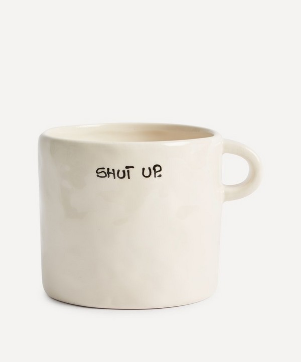 Anna + Nina - Shut Up Ceramic Mug image number null