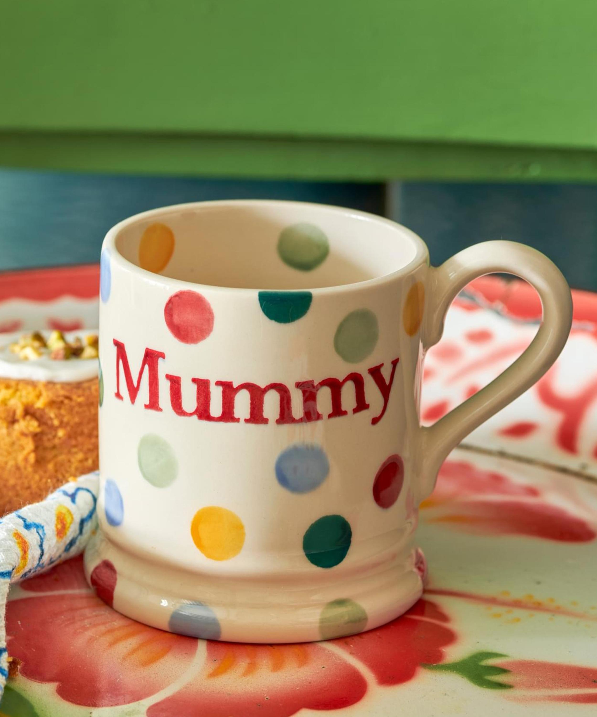 Emma Bridgewater - Polka Dot Mummy Half-Pint Mug image number 4