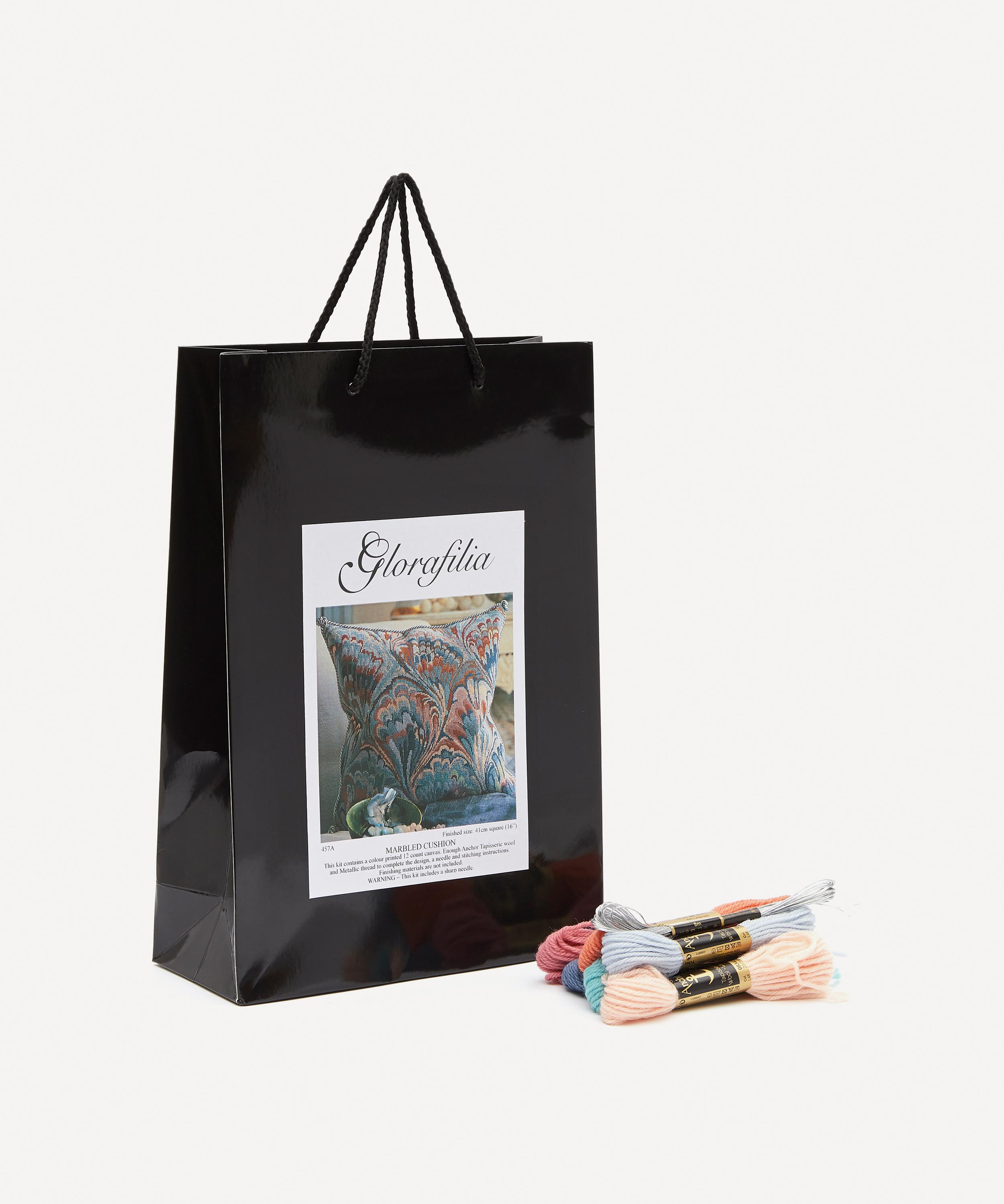 Glorafilia - Marbled Cushion Needlepoint Kit image number 0