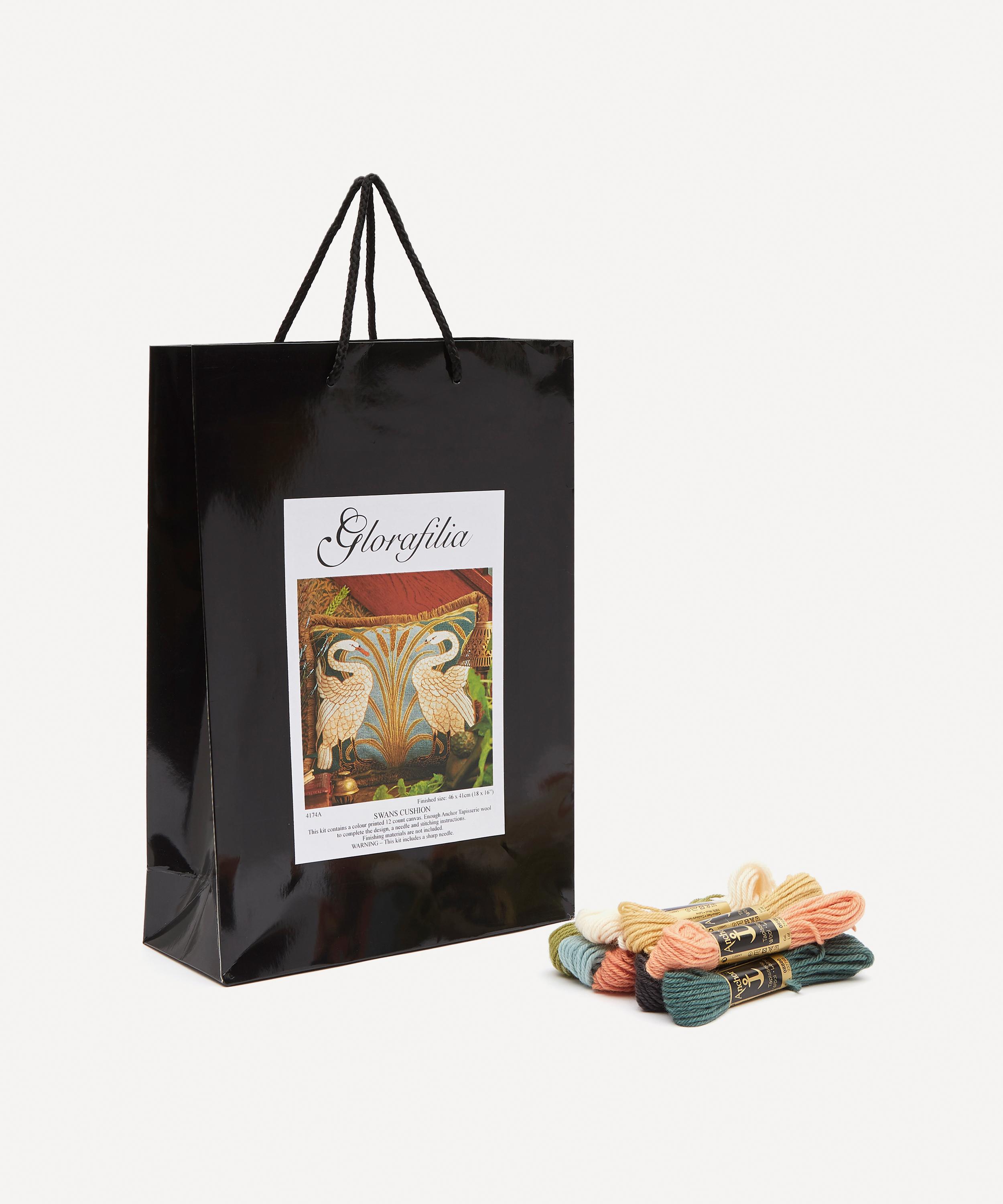 Glorafilia - Swans Cushion Needlepoint Kit image number 0