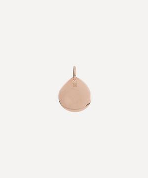 Monica Vinader - Rose Gold Plated Vermeil Silver Siren Small Pendant Charm image number 2