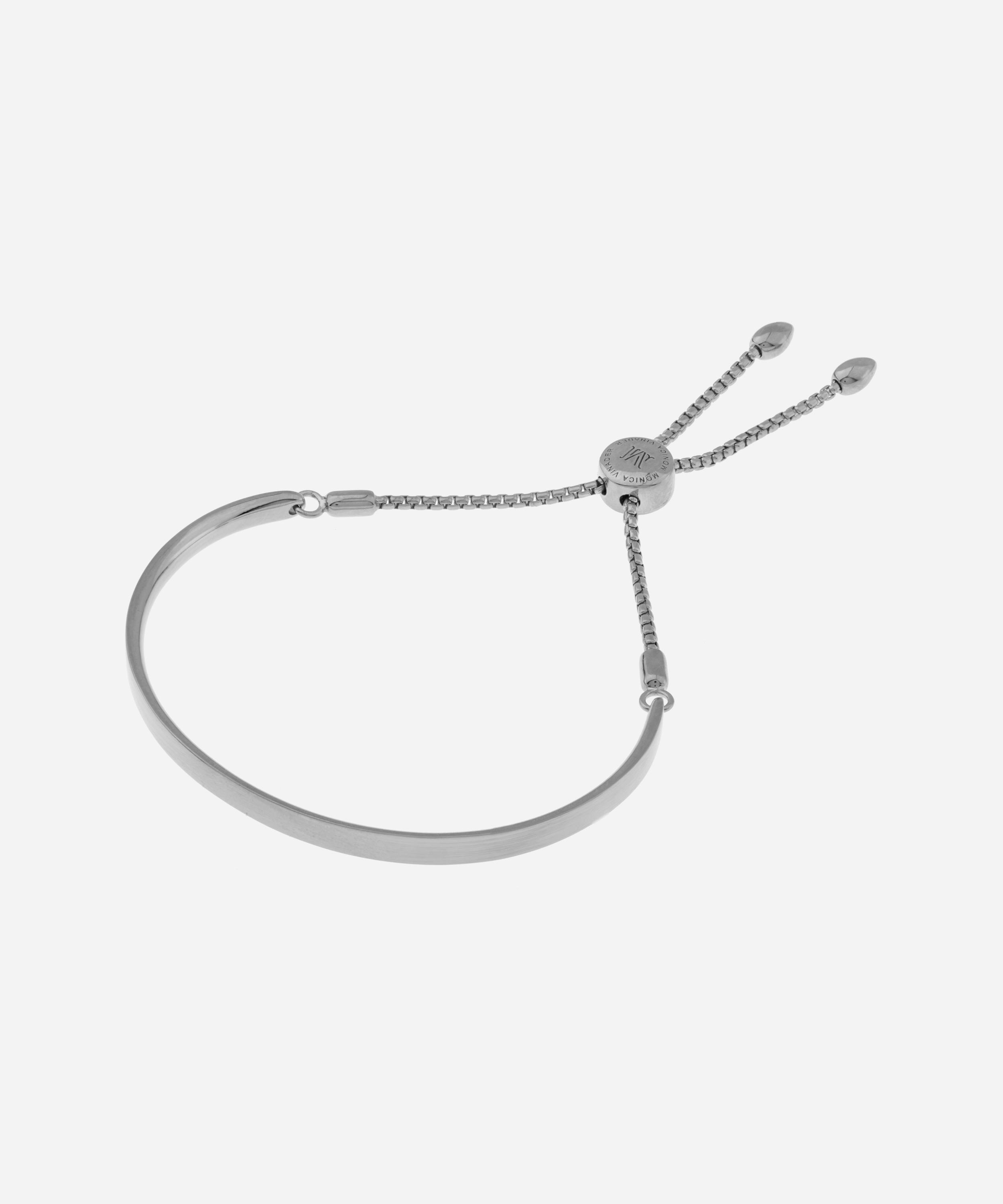 Monica Vinader - Silver Fiji Chain Friendship Bracelet image number 0