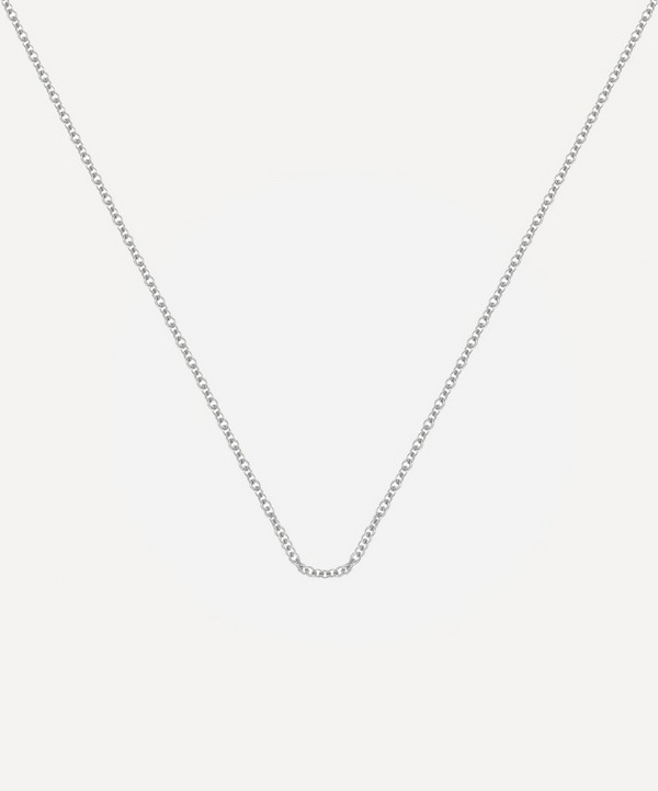 Monica Vinader - Silver 17-Inch Rolo Chain image number null
