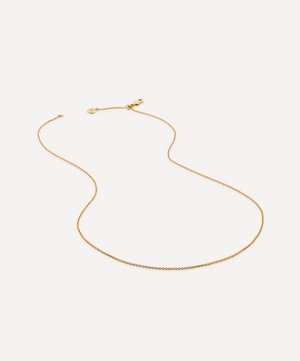 Monica Vinader - Gold Plated Vermeil Silver Short Rolo Chain image number 0