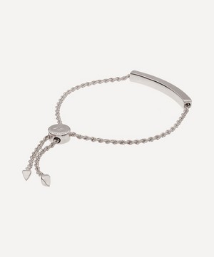 Monica Vinader - Silver Linear Chain Bracelet image number 4